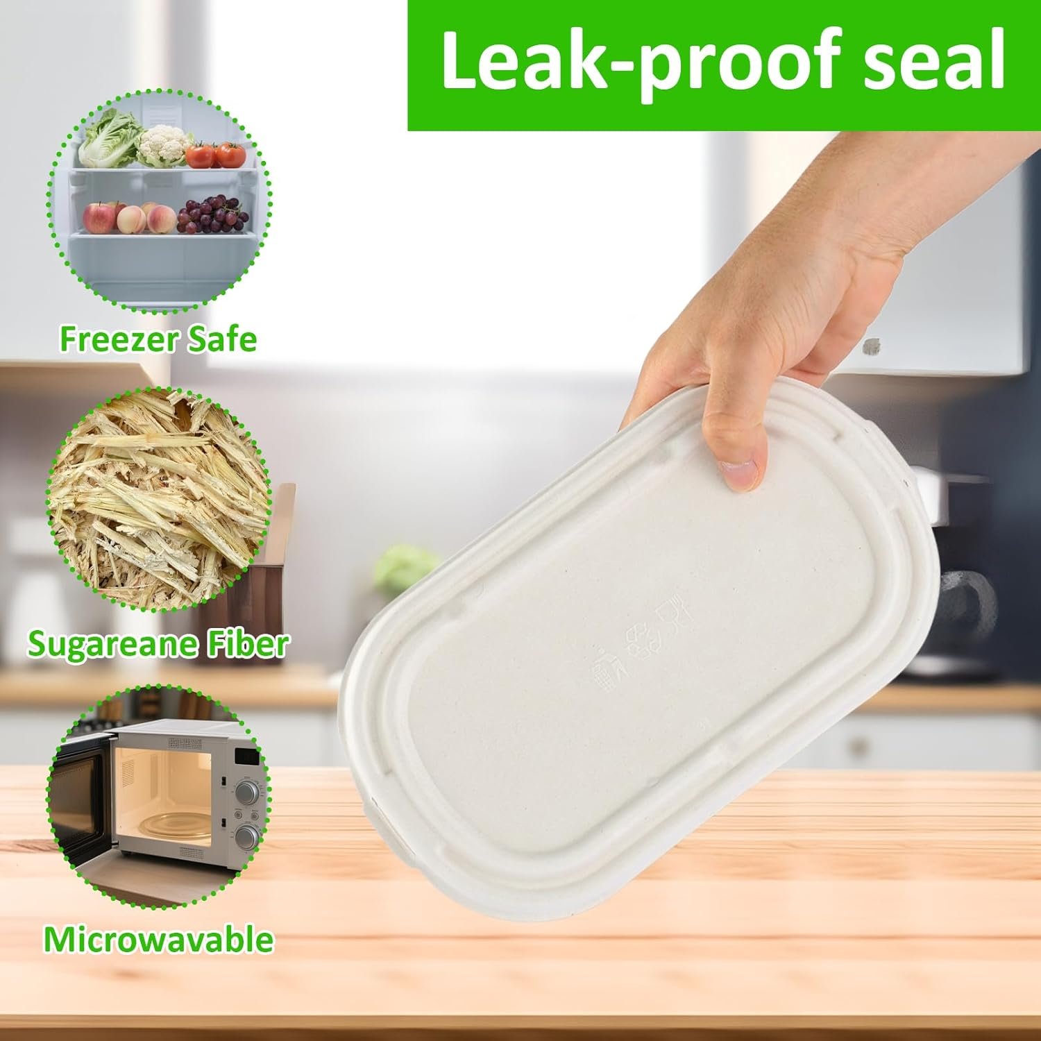 Wholesale 50 Pack 34 oz/1000ml Disposable Paper Food Containers with Lids for Meal Prep Lunch Takeout Salads Sandwiches Pasta Nachos Burritos To-Go Boxes Factory