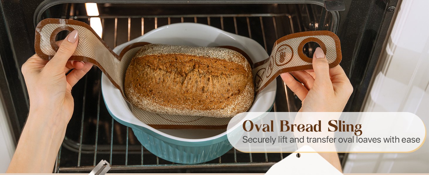 OEM Banneton Bread Proofing Basket Set Complete Sourdough Starter Kit with Lame Danish Whisk Bowl Dough Scraper 2 Slings Baking Mat Factory