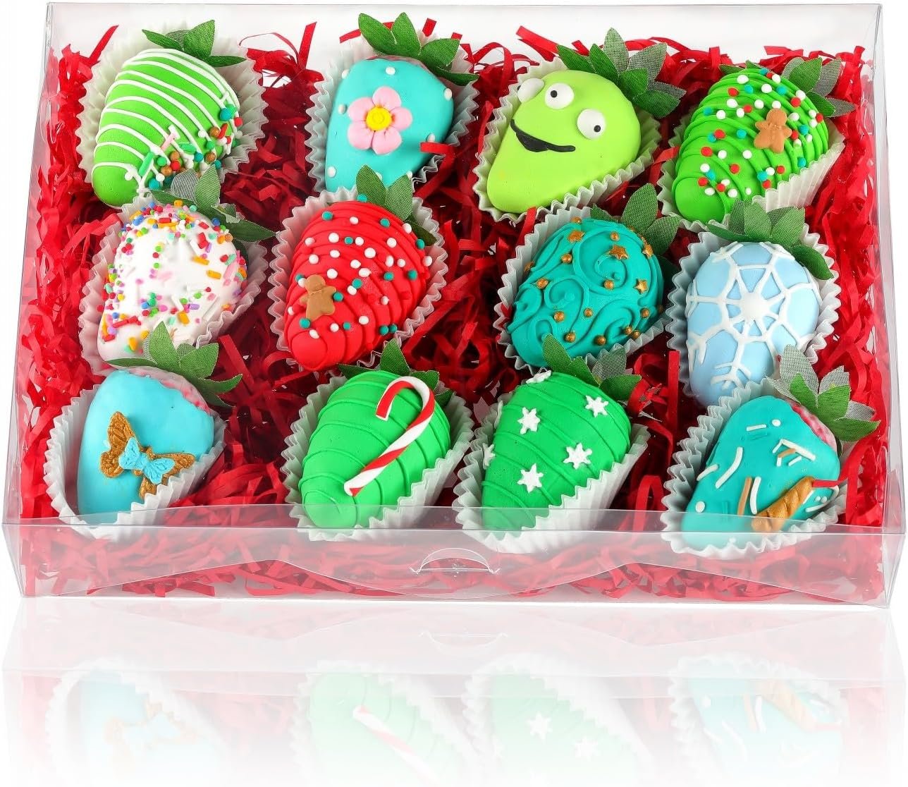 Wholesale 20PCS 10x7x2 Inch Clear Bakery Boxes for Cookies Macarons Strawberries and Party Favors Factory