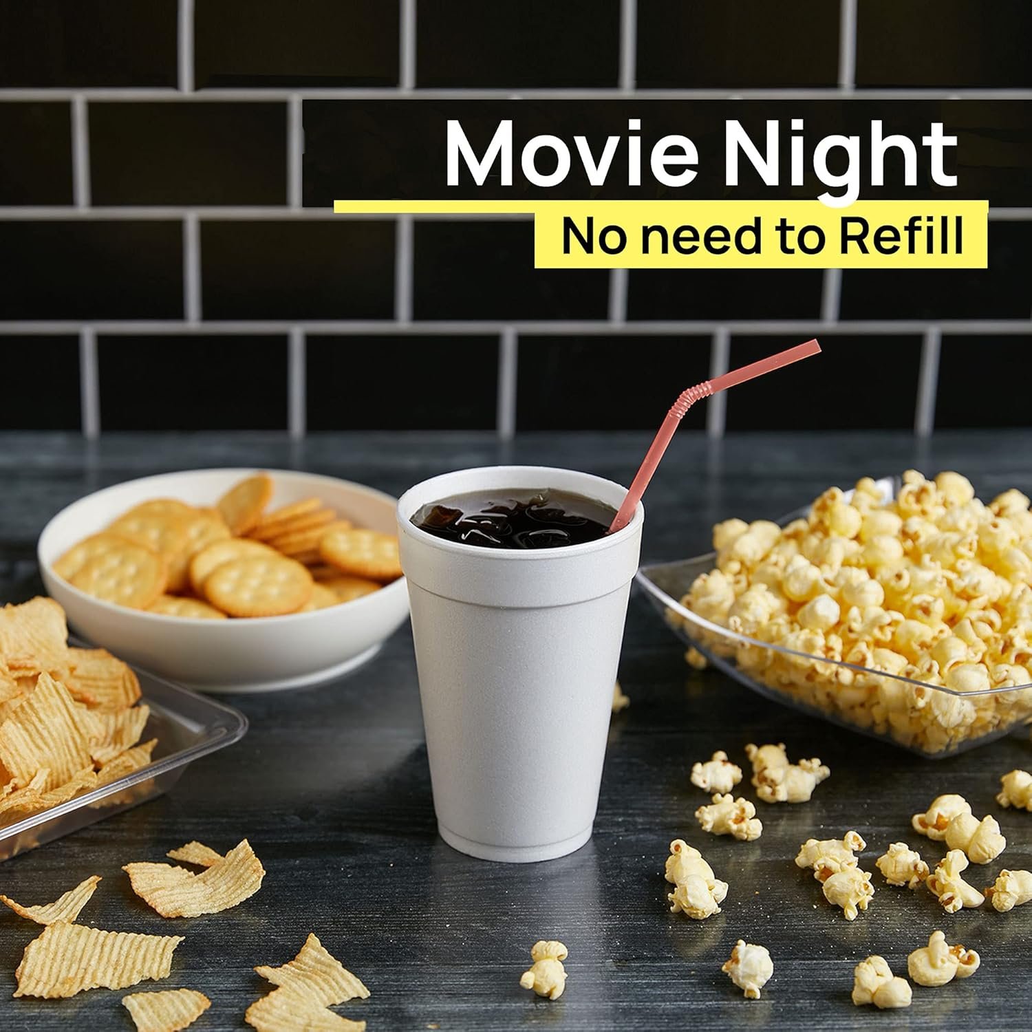 Wholesale 16 Oz Disposable White Foam Cups 50 Pack Insulates Hot Cold Beverages To-Go for Coffee Tea Hot Cocoa Soup Broth Smoothies Soda Juice Factory