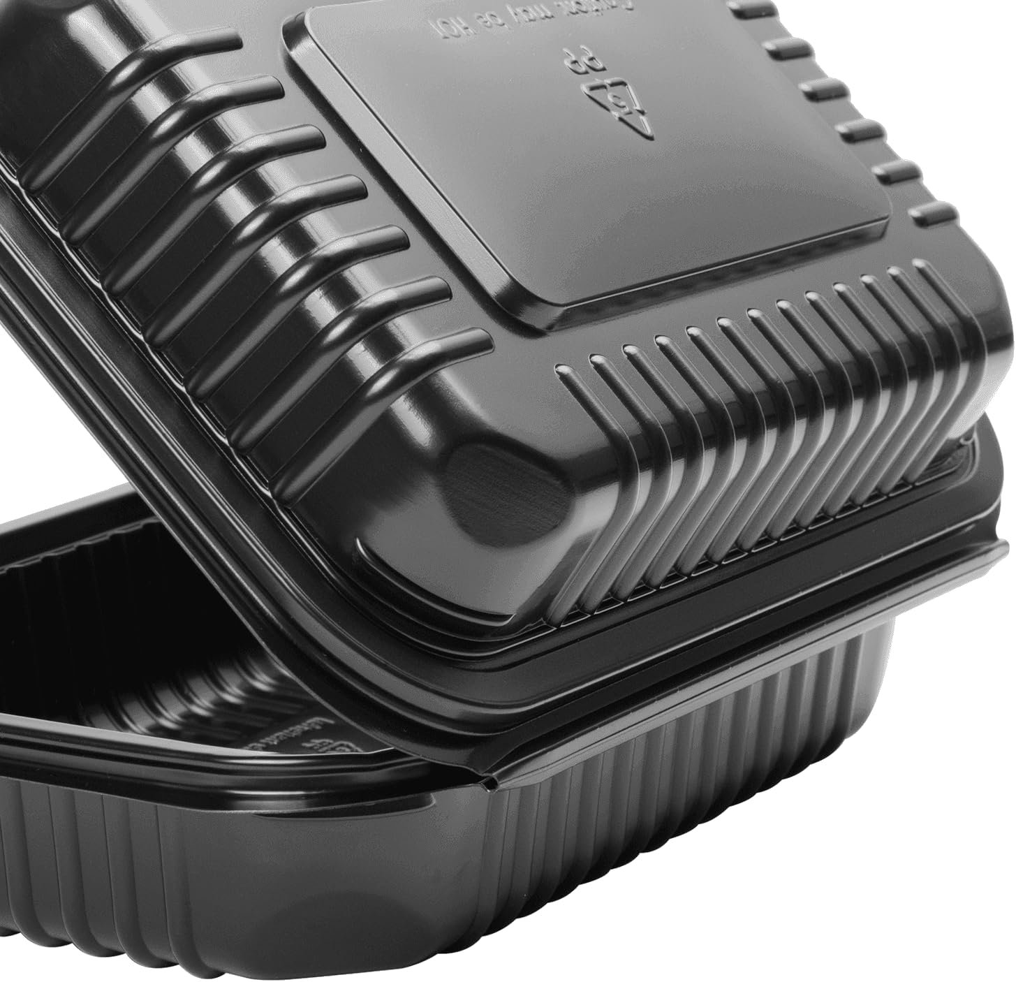 Wholesale Clamshell Takeout Food Containers 9x6 Inches 250 Count Durable Microwavable Stackable Crack-Resistant Black Boxes Factory Wholesale Clamshell Takeout Food Containers 9x6 Inches 250 Count Durable Microwavable Stackable Crack-Resistant Black Boxes Factory