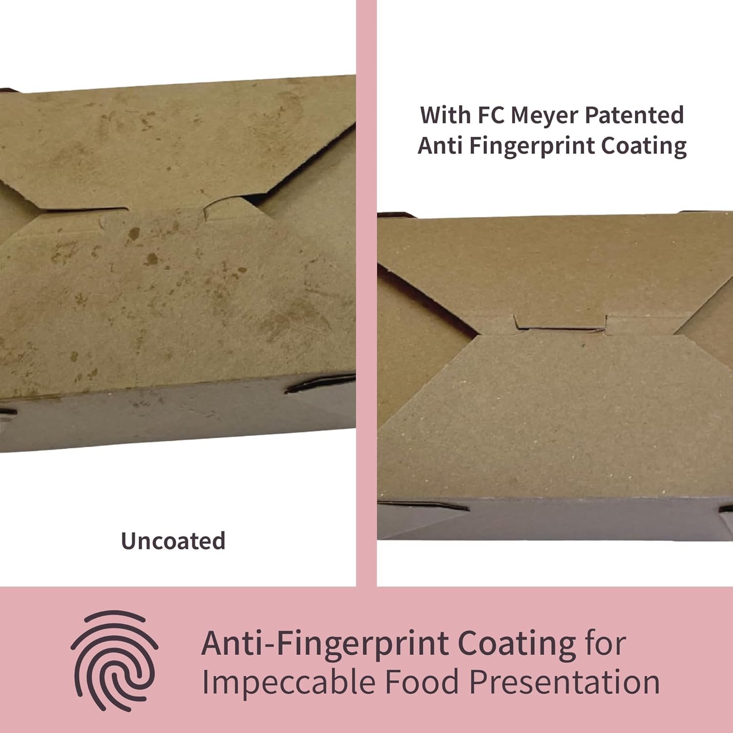 Wholesale Kraft Window Boxes Disposable Paperboard Take Out Cartons Bakery Lunch Storage Containers 7 3/4 x 5 1/2 x 2 1/2 Inches Pack of 15 Factory