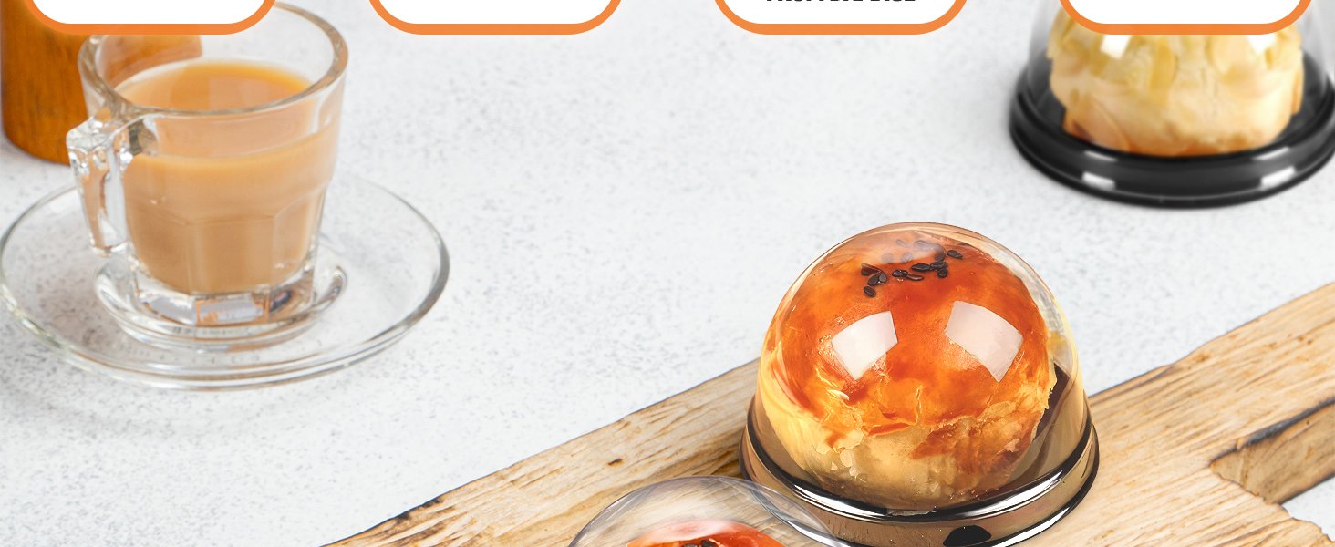 Wholesale 50-Pack 2.8 x 2.8 Inch Mini Cupcake Containers Plastic Food Grade Dessert Boxes with Clear Lids for Parties Holidays Factory