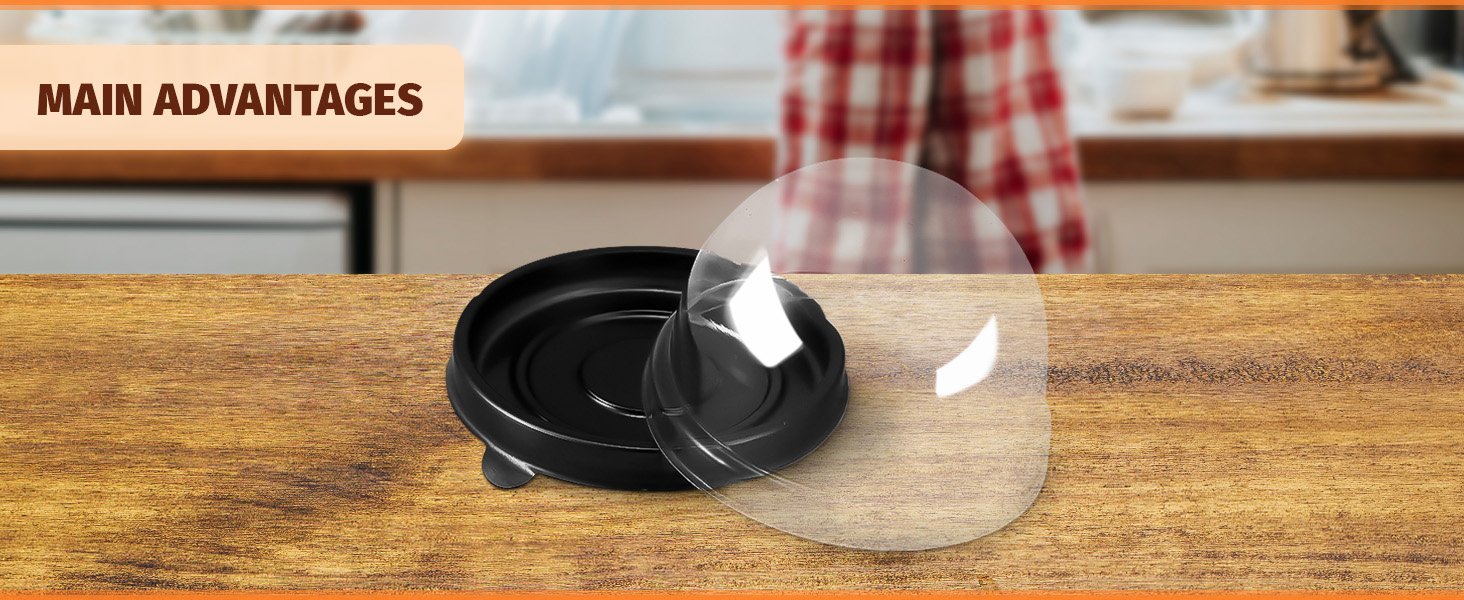 Wholesale 50-Pack 2.8 x 2.8 Inch Mini Cupcake Containers Plastic Food Grade Dessert Boxes with Clear Lids for Parties Holidays Factory