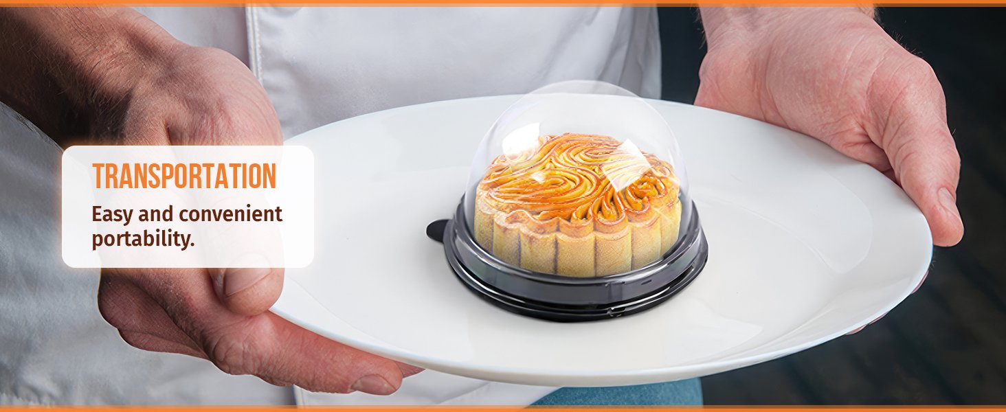 Wholesale 50-Pack 2.8 x 2.8 Inch Mini Cupcake Containers Plastic Food Grade Dessert Boxes with Clear Lids for Parties Holidays Factory