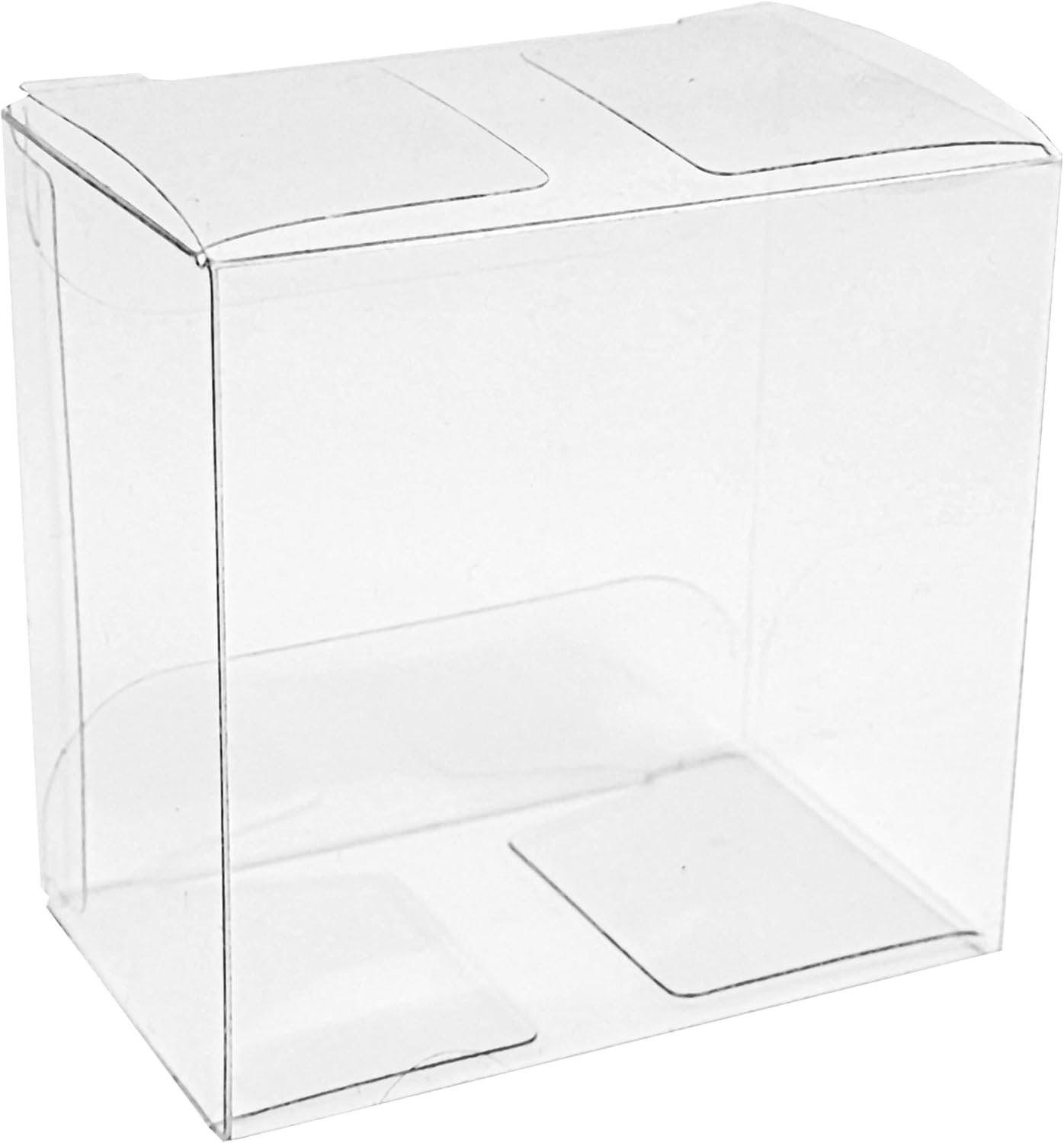 Wholesale 50pcs 2.2x2.2x1.4 Inch Small Clear Cookie Boxes for Single Macarons Candies Treats Wedding Favors Party Gifts Factory