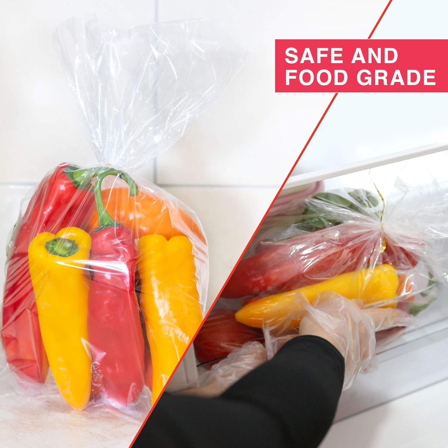 Wholesale Reusable Clear Bread Bags with Adjustable Ties - 105 Bags Plus 105 Ties for Homemade Bakery Loaves Factory Wholesale Reusable Clear Bread Bags with Adjustable Ties - 105 Bags Plus 105 Ties for Homemade Bakery Loaves Factory