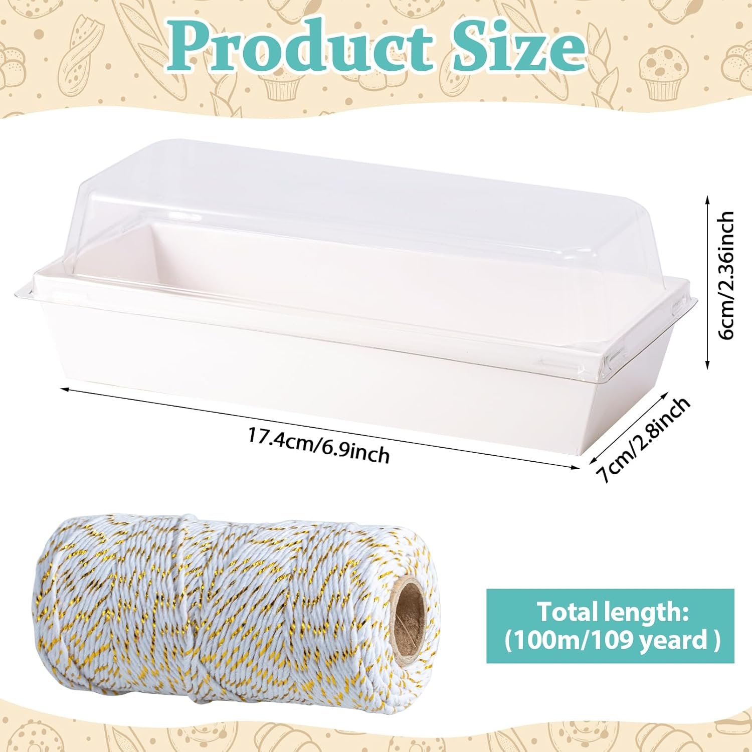 Wholesale 50 Pack Charcuterie Boxes with Clear Lids Disposable Paper Rectangle Containers for Sandwiches Desserts Strawberries Sushi Cookies White Bakery To-Go Factory