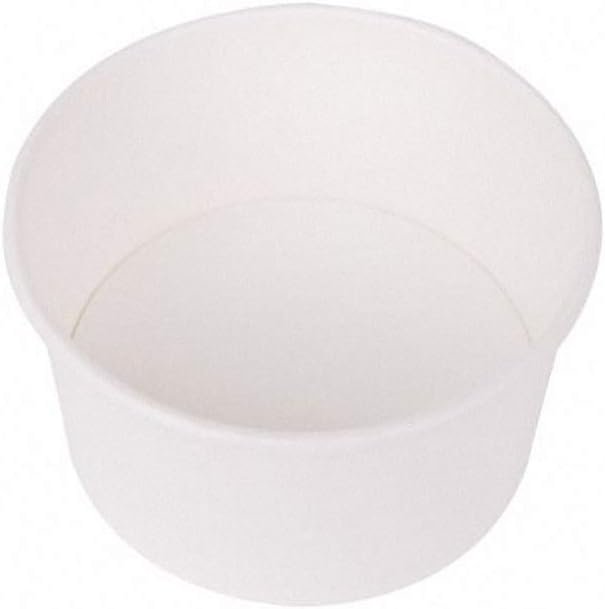 Wholesale 5oz Paper Ice Cream Cups 1000 Count for Hot Cold Food Ideal for Gelato Yogurt Snacks White C-KDP5W Factory