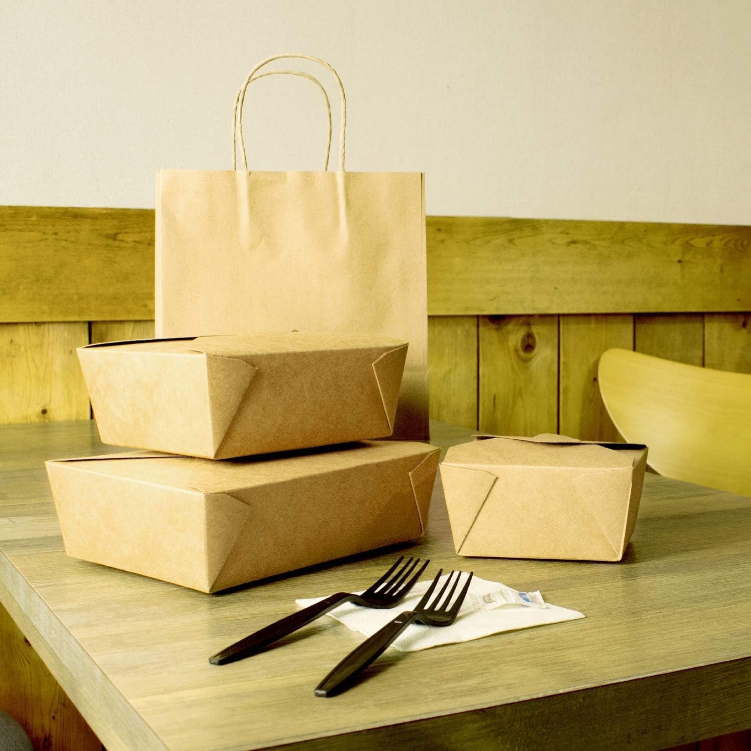 Wholesale 48 oz Paper To Go Boxes 300 Count Leak-Resistant Microwavable Heavy-Duty Takeout Grease-Resistant Stackable #8 Kraft Brown Factory Wholesale 48 oz Paper To Go Boxes 300 Count Leak-Resistant Microwavable Heavy-Duty Takeout Grease-Resistant Stackable #8 Kraft Brown Factory