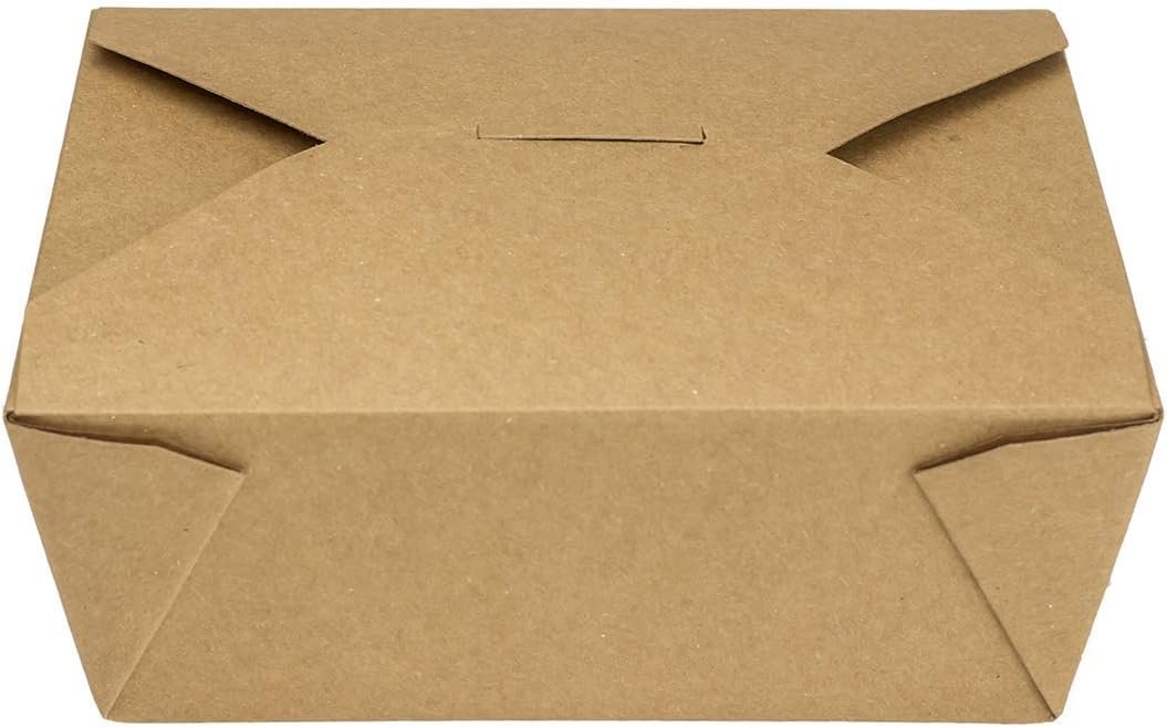 Wholesale 48 oz Paper To Go Boxes 300 Count Leak-Resistant Microwavable Heavy-Duty Takeout Grease-Resistant Stackable #8 Kraft Brown Factory Wholesale 48 oz Paper To Go Boxes 300 Count Leak-Resistant Microwavable Heavy-Duty Takeout Grease-Resistant Stackable #8 Kraft Brown Factory