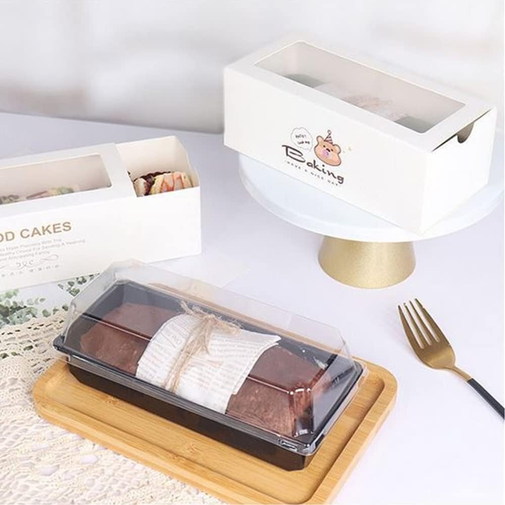 Wholesale 50 Pack Small Plastic Containers with Lids for Sushi Pastry Hot Dogs Sandwiches French Fries Muffins Black Factory