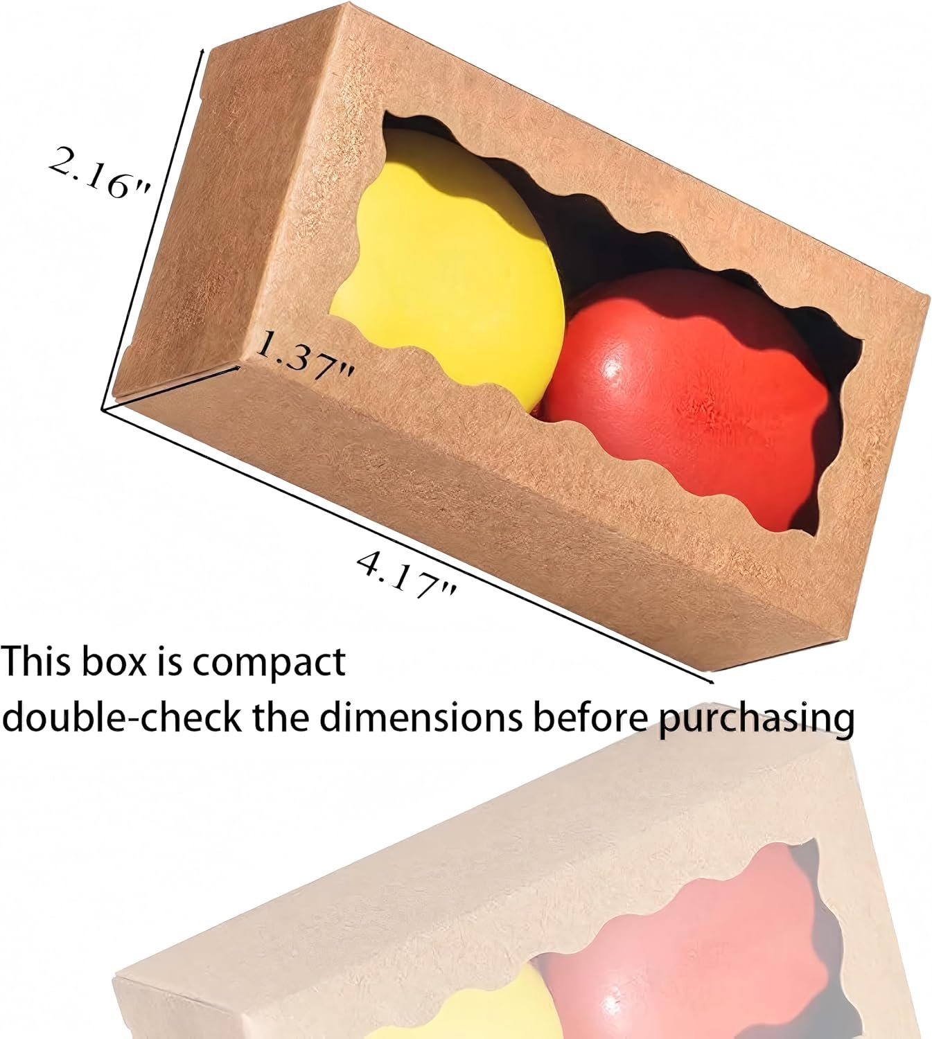 Wholesale Small Treat Boxes with Window 35pcs for Chocolate Candy Bakery 4.17 x 2.16 x 1.37 Inches Factory Wholesale Small Treat Boxes with Window 35pcs for Chocolate Candy Bakery 4.17 x 2.16 x 1.37 Inches Factory