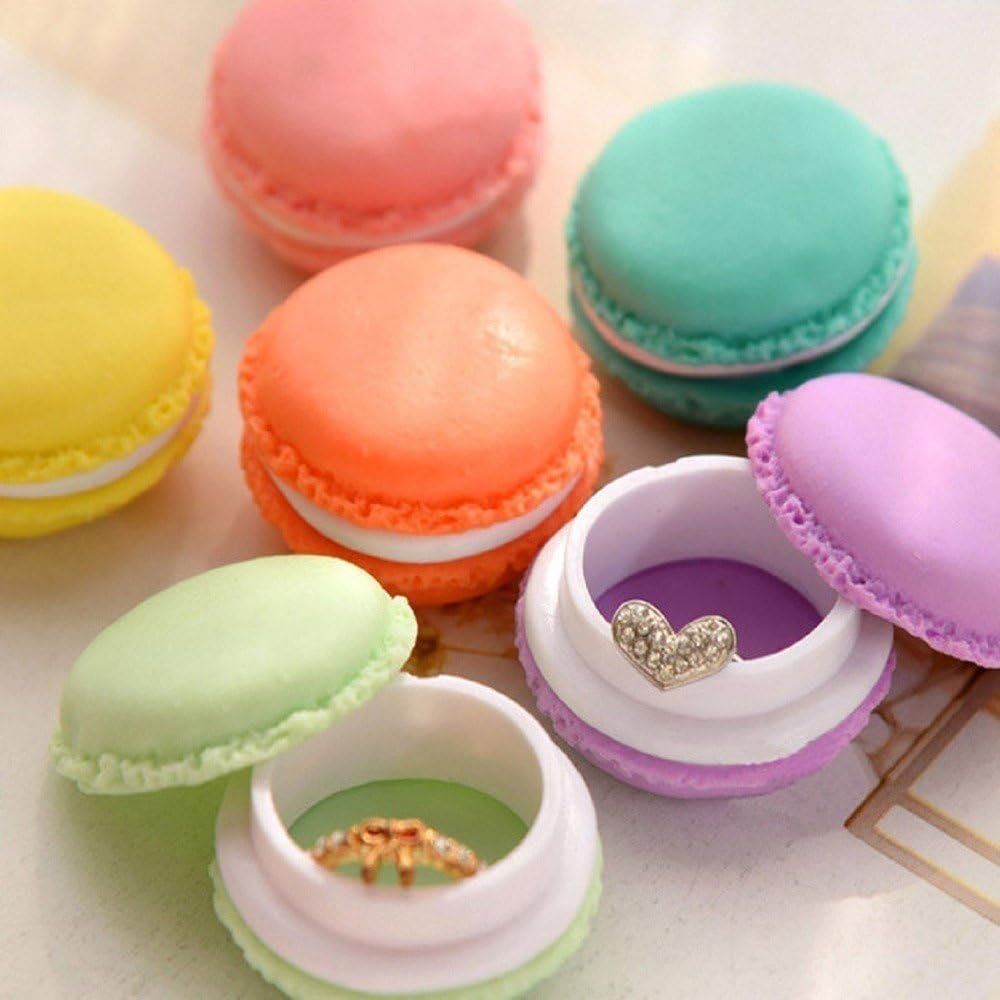 OEM 6PCS Colorful Mini Macaron Shaped Storage Boxes Candy Jewelry Pill Organizers Containers Mixed Colors Factory OEM 6PCS Colorful Mini Macaron Shaped Storage Boxes Candy Jewelry Pill Organizers Containers Mixed Colors Factory