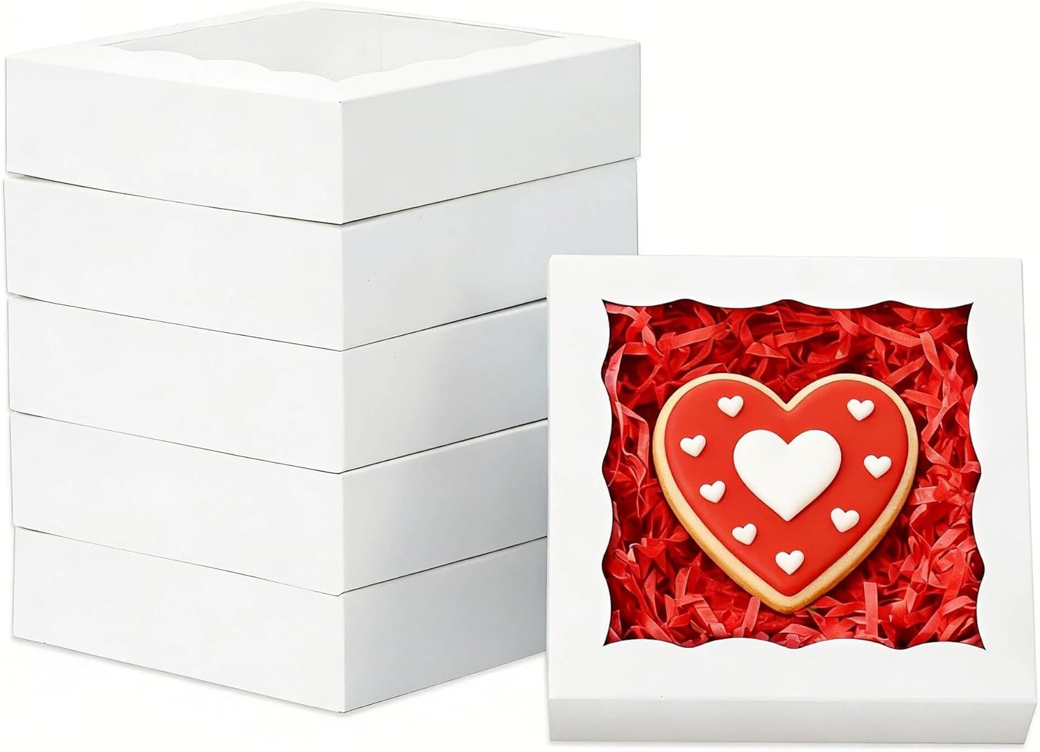 Wholesale 50pcs Small Cookie Boxes 4 1/2