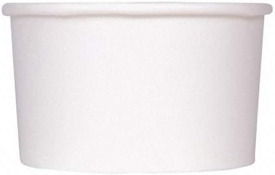 Wholesale 5oz Paper Ice Cream Cups 1000 Count for Hot Cold Food Ideal for Gelato Yogurt Snacks White C-KDP5W Factory