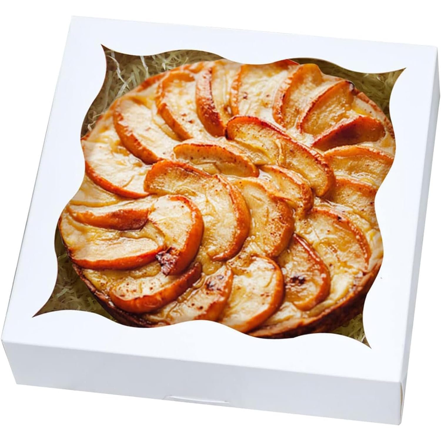 Wholesale Auto-Pop Up 12-Pack White Pie Boxes with Window 12x12x3 Inch Cookie Donut Bakery Factory