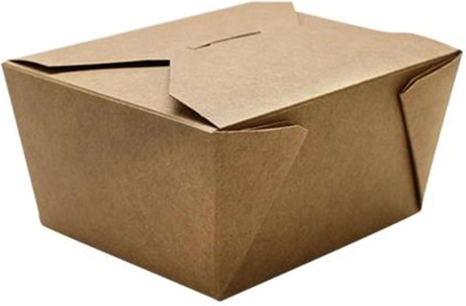 Wholesale FP-FTG30K 30 fl. oz. Capacity 4.3 x 3.5 x 2.4 Inch Fold-to-Go Kraft Box Pack of 450 Factory Wholesale FP-FTG30K 30 fl. oz. Capacity 4.3 x 3.5 x 2.4 Inch Fold-to-Go Kraft Box Pack of 450 Factory