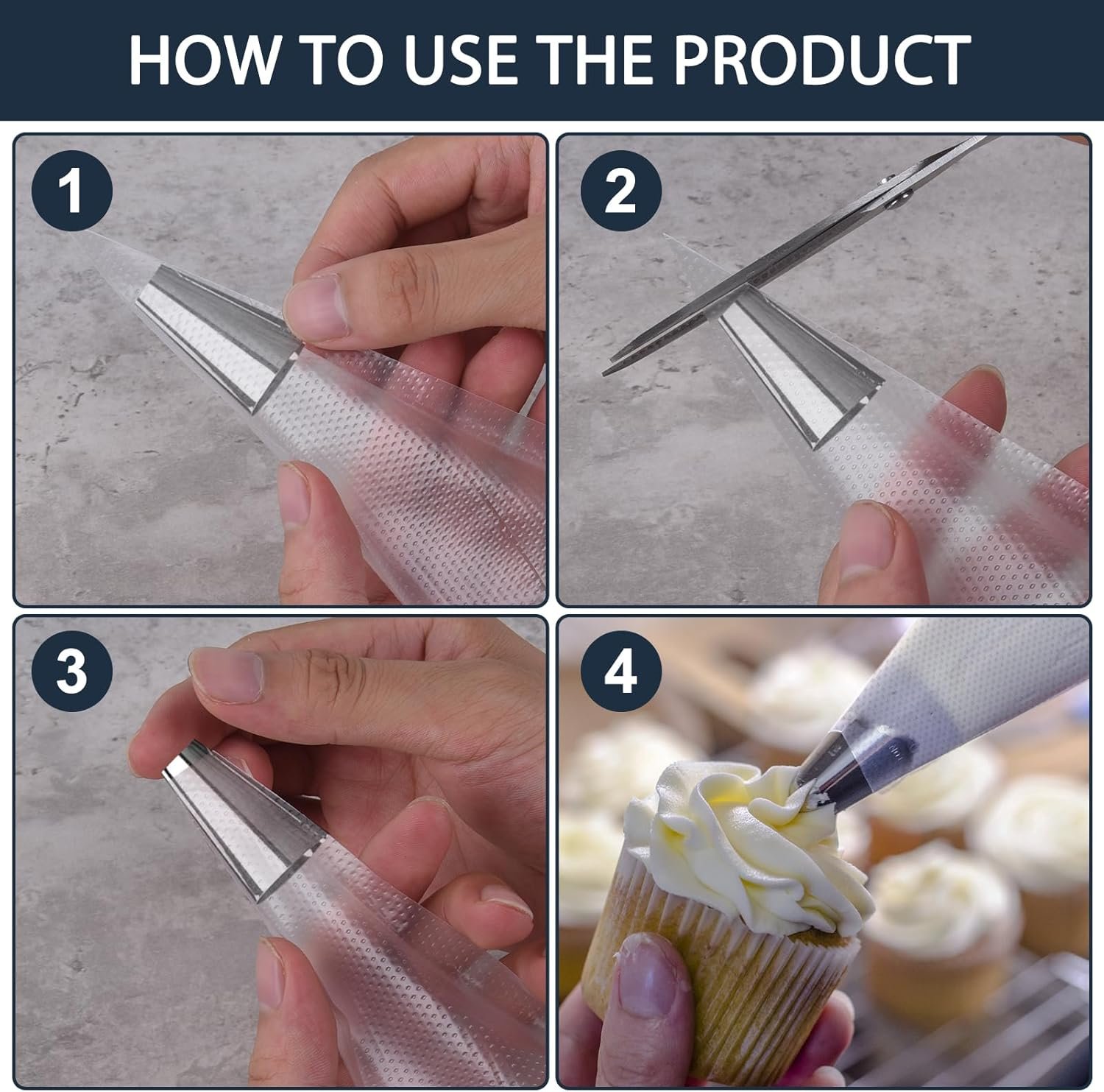 Wholesale 100 Pcs 8 Inch Disposable Mini Piping Bags for Pastry Cake Macarons Dessert Decorations Cookies Baking Cupcakes Clear Factory Wholesale 100 Pcs 8 Inch Disposable Mini Piping Bags for Pastry Cake Macarons Dessert Decorations Cookies Baking Cupcakes Clear Factory