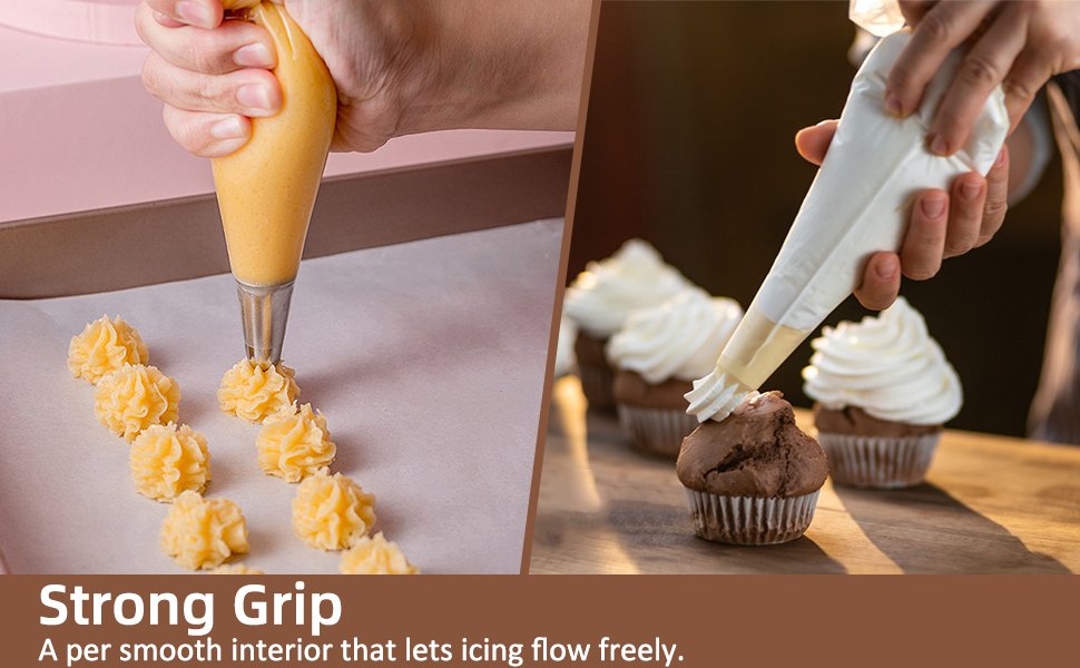 Wholesale 100 Pcs 8 Inch Disposable Mini Piping Bags for Pastry Cake Macarons Dessert Decorations Cookies Baking Cupcakes Clear Factory Wholesale 100 Pcs 8 Inch Disposable Mini Piping Bags for Pastry Cake Macarons Dessert Decorations Cookies Baking Cupcakes Clear Factory