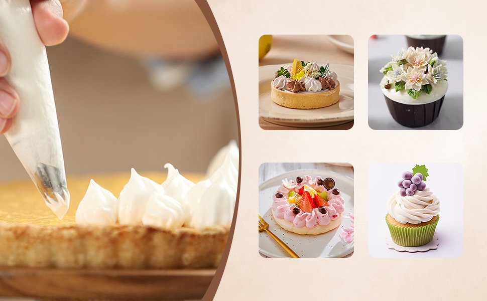 Wholesale 100 Pcs 8 Inch Disposable Mini Piping Bags for Pastry Cake Macarons Dessert Decorations Cookies Baking Cupcakes Clear Factory Wholesale 100 Pcs 8 Inch Disposable Mini Piping Bags for Pastry Cake Macarons Dessert Decorations Cookies Baking Cupcakes Clear Factory