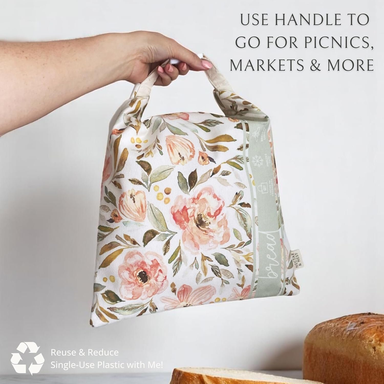 OEM Reusable Beeswax Bread Bags Set for Homemade Sourdough Organic Cotton Bowl Covers Factory