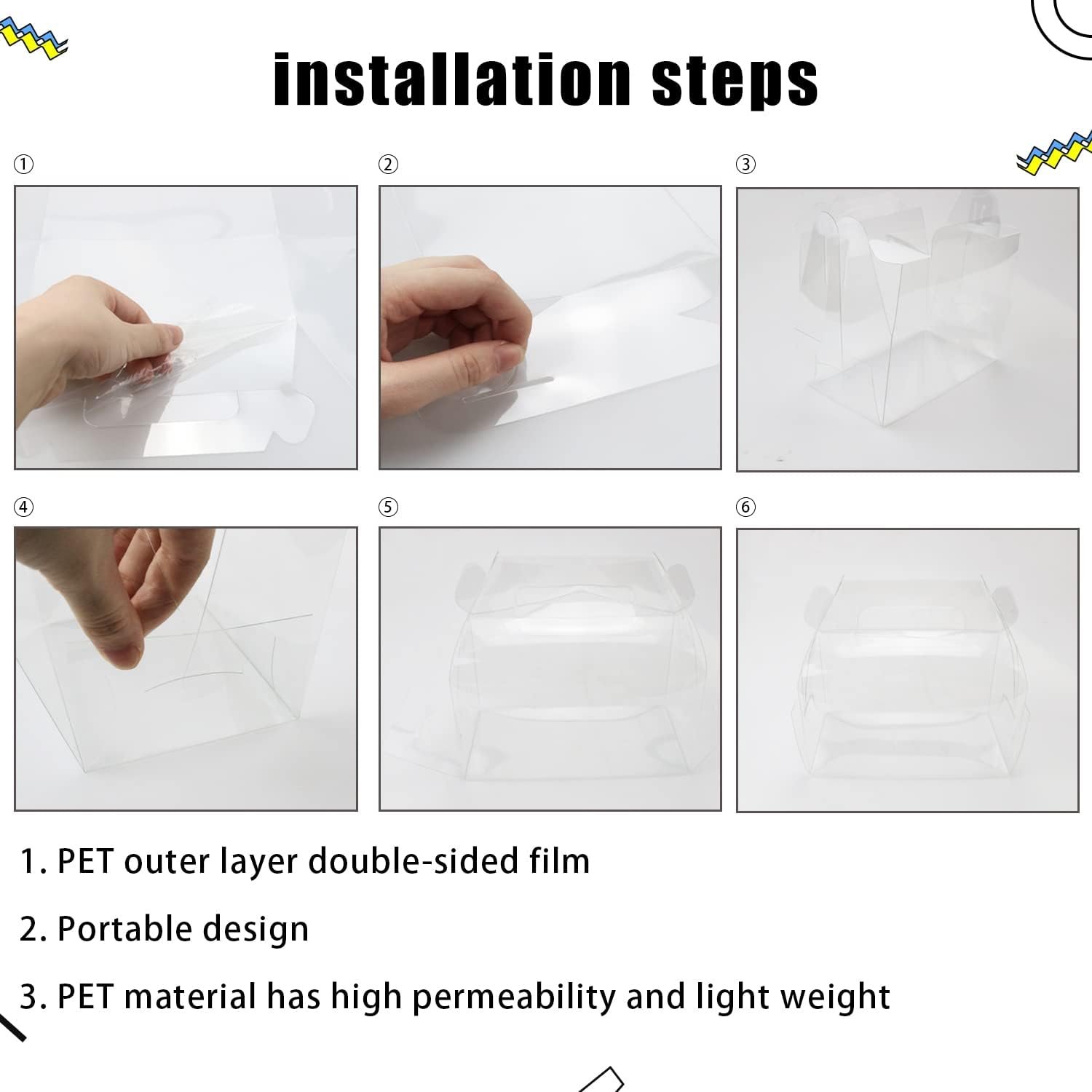 Wholesale 15 Pack Clear Gable Bakery Gift Boxes with Cardboard for Candy Treats Party Pastry Desserts Cookies Birthdays Holidays Christmas Valentines Baby Showers 6.3