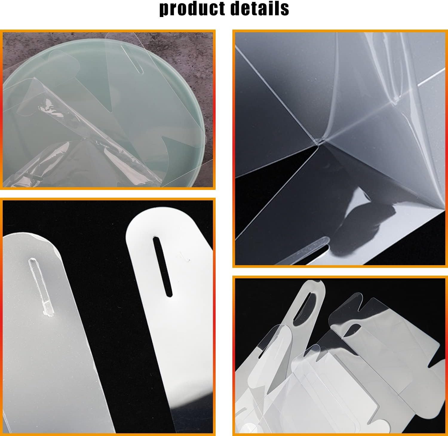 Wholesale 15 Pack Clear Gable Bakery Gift Boxes with Cardboard for Candy Treats Party Pastry Desserts Cookies Birthdays Holidays Christmas Valentines Baby Showers 6.3