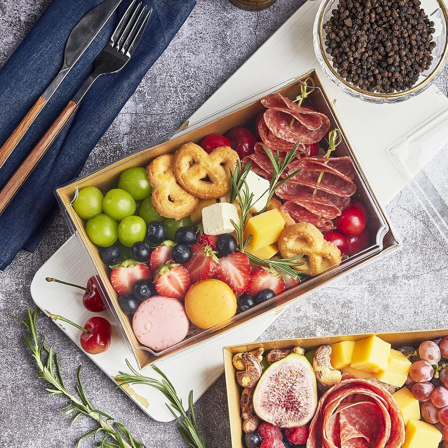 Wholesale 8x6 Inch Large Paper Charcuterie Boxes with Clear Lids 20 Pack Disposable Bakery Takeout Containers for Cake Slices Cupcakes Sandwiches Cookies Cocoa Bombs Salads Brown Factory Wholesale 8x6 Inch Large Paper Charcuterie Boxes with Clear Lids 20 Pack Disposable Bakery Takeout Containers for Cake Slices Cupcakes Sandwiches Cookies Cocoa Bombs Salads Brown Factory