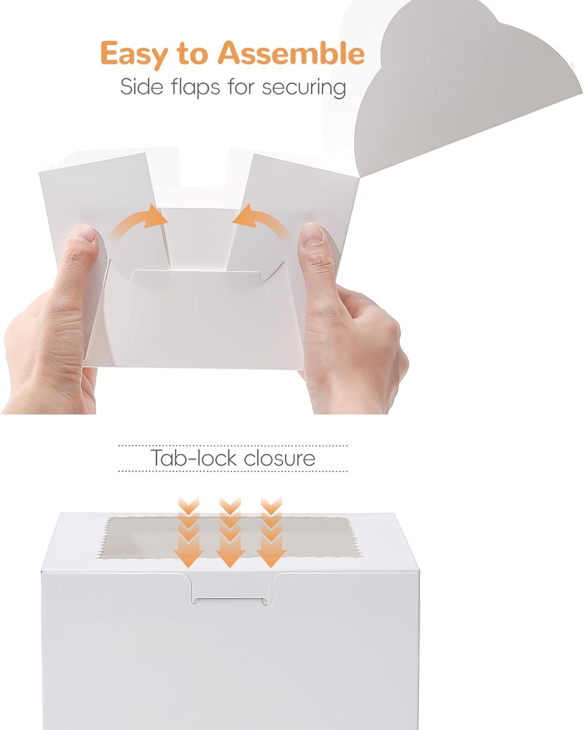 Wholesale 4pcs 6x6x5 Inch Cake Boxes with Sticks Boards for Cookies Small Cakes Mini Desserts Bento Bakery Cupcakes Birthdays Parties Weddings Holidays Factory