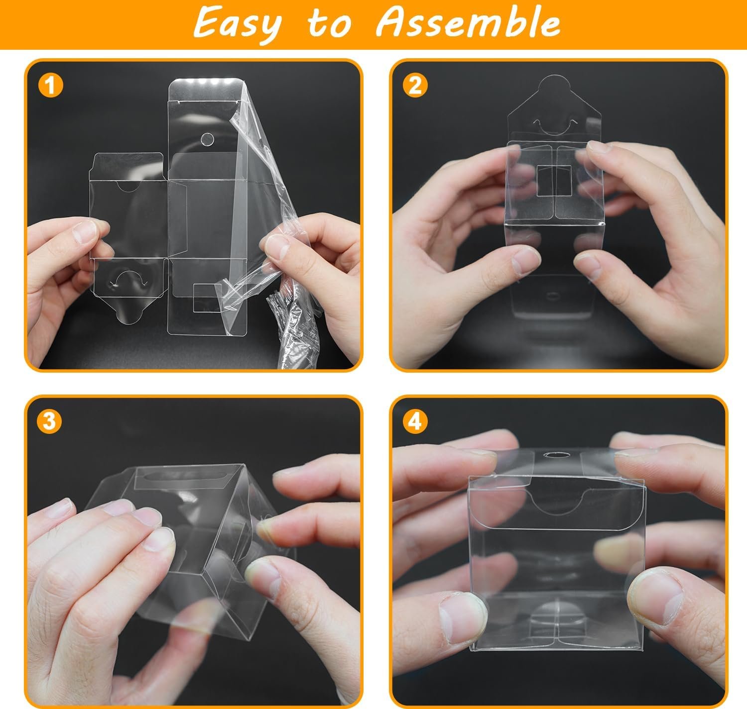 Wholesale 50pcs 2x2x2 Inch Clear Hole-Top Favor Boxes for Cake Pops Macarons Treats Birthday Wedding Party Factory