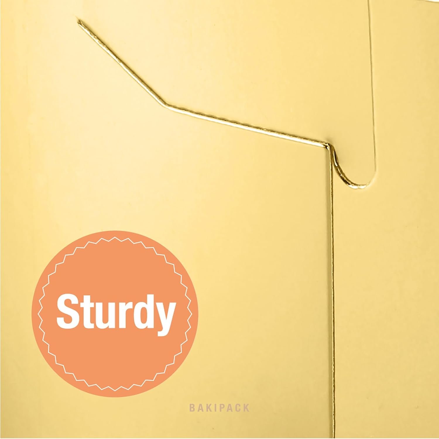 Wholesale 25 Gold Bakery Boxes with Window 5x5x3.5 Inches for Desserts Cookies Pastries Candies Party Favors Wedding Cakes Factory