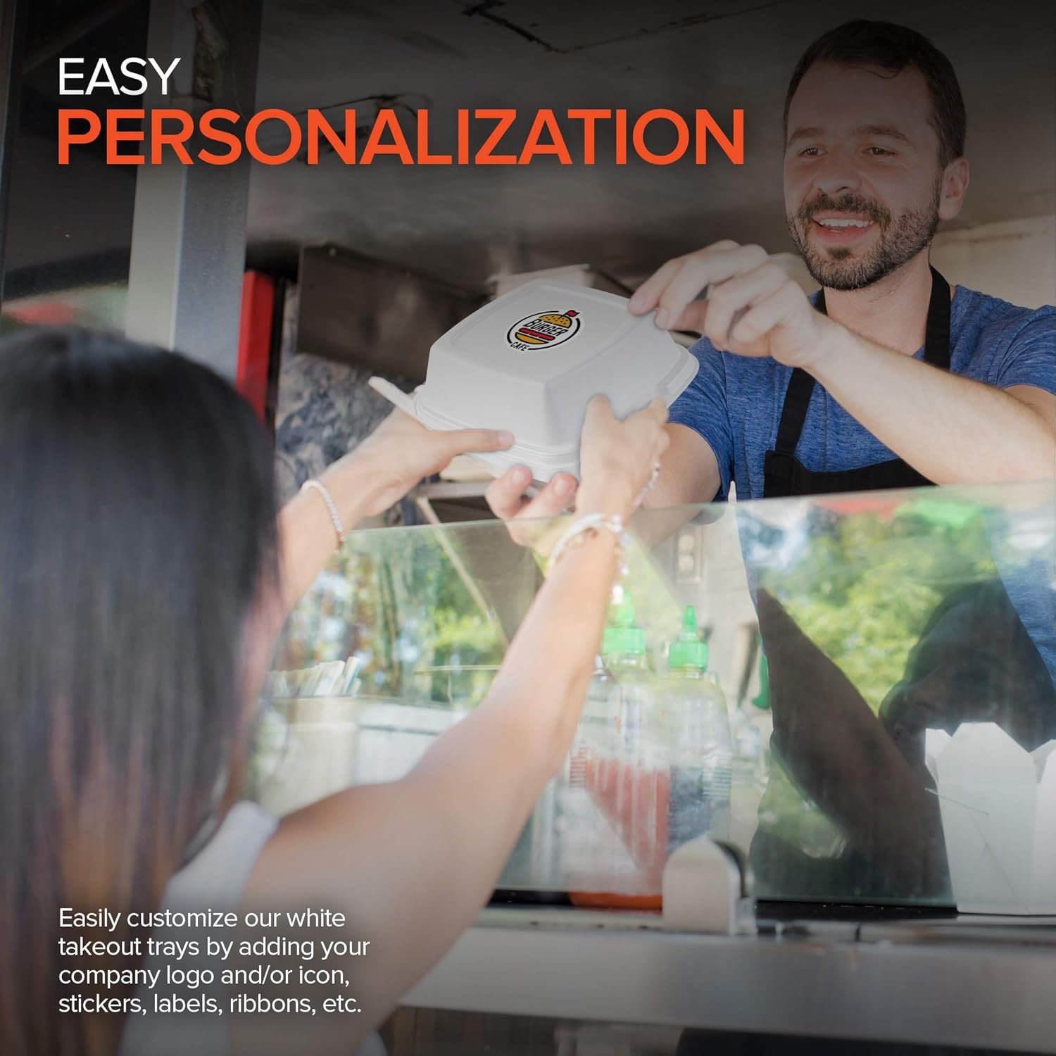 Wholesale 6x6 Small 1-Compartment Clamshell Take Out Boxes 50 Pack Disposable Foam Food Containers with Hinged Lids for Restaurant Takeout Carryout Meal Prep Factory