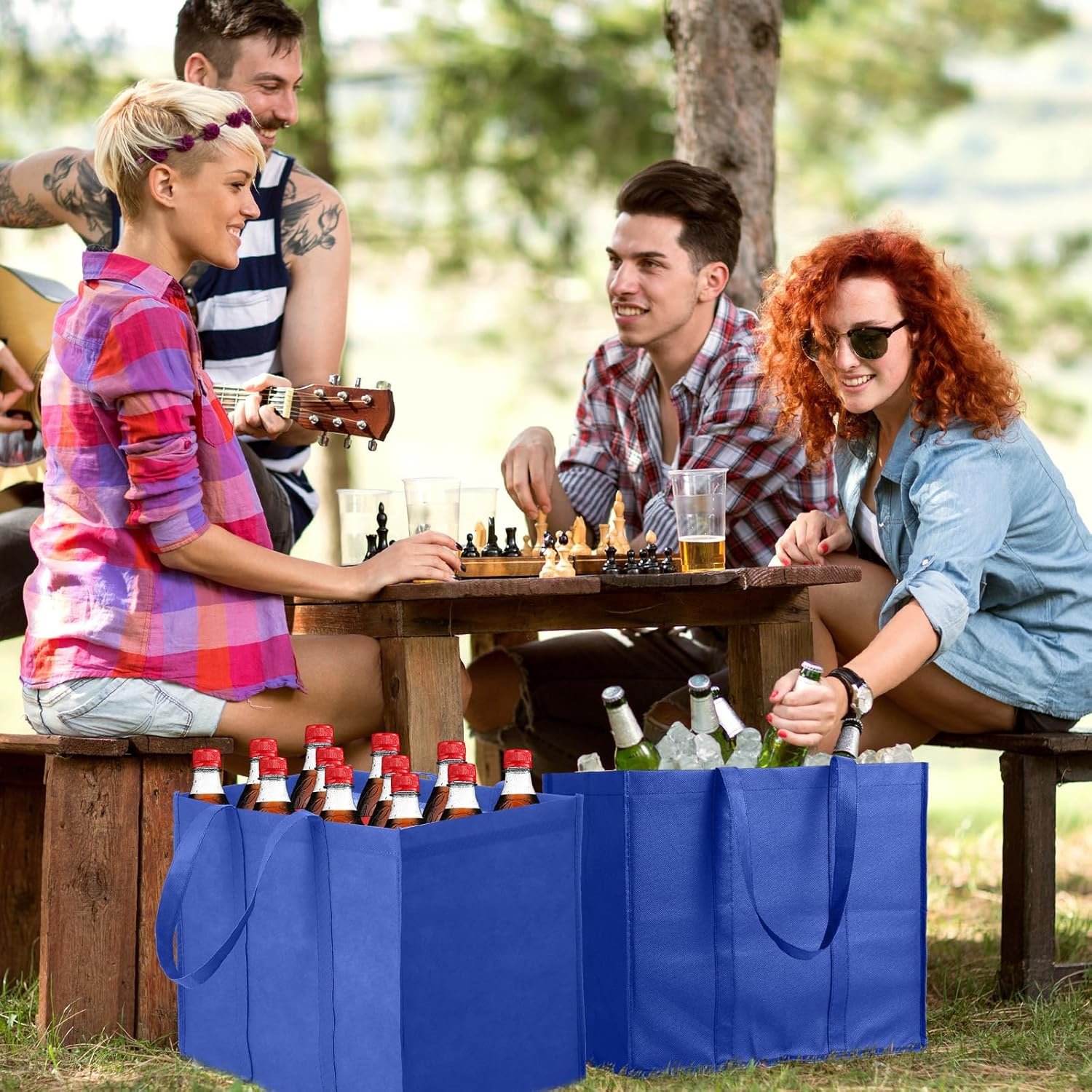 Wholesale 30 Pack Bulk Heavy Duty Large Reusable Grocery Bags Washable Foldable Storage Totes with Handles Factory Wholesale 30 Pack Bulk Heavy Duty Large Reusable Grocery Bags Washable Foldable Storage Totes with Handles Factory