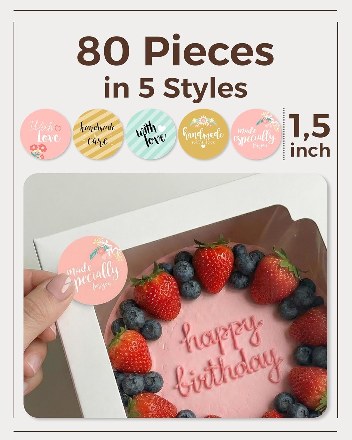 Wholesale 10x10x8 Inch Tall Multi-Layer Cake Boxes Bulk 15 Pack with Clear Window Square White Large Disposable Bakery Pastry Pie Boxes for Baking Decorating Supplies Includes 80 Stickers Factory