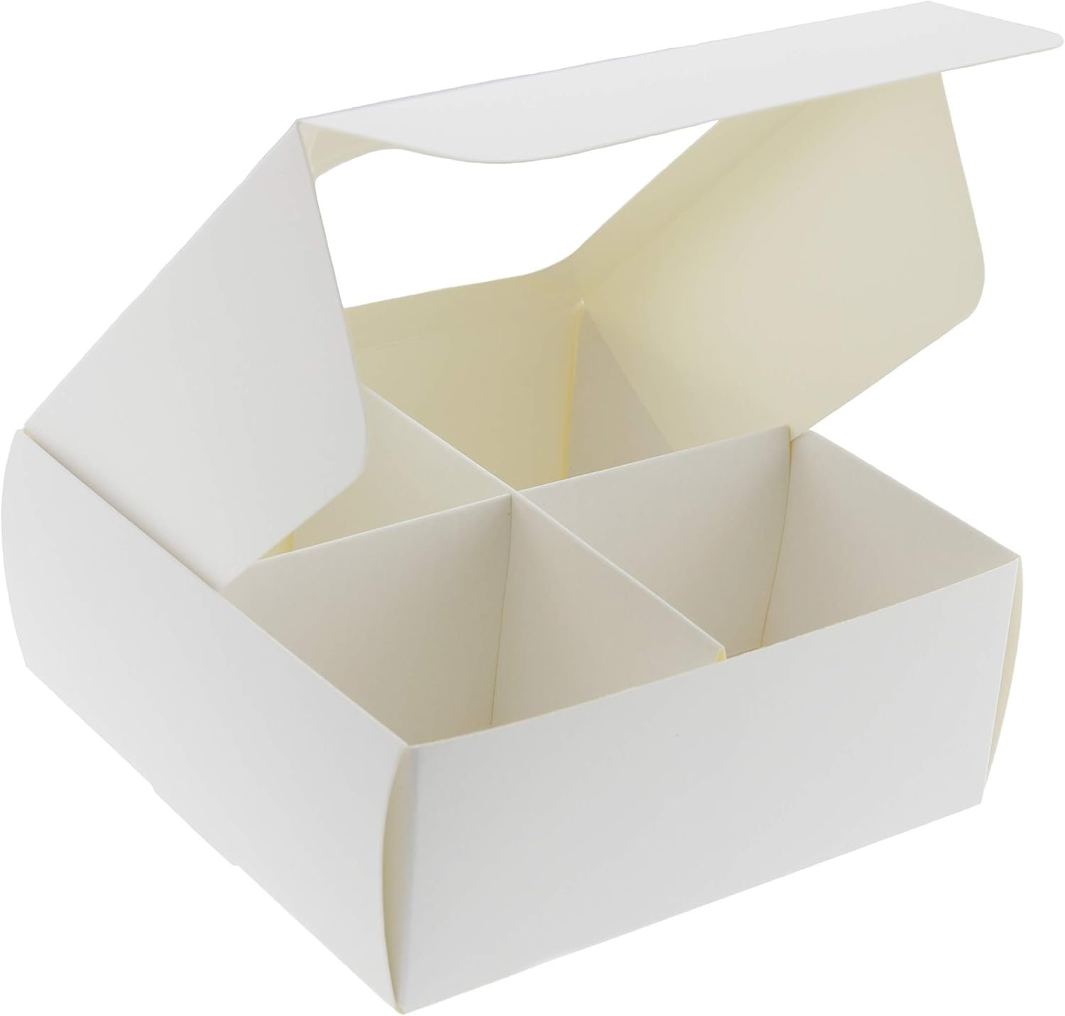 Wholesale 24 Count 6x6x2.4 Inch Bakery Boxes with Windows Dividers for Cookies Cupcakes Candy Chocolate Baked Goods Gifting Factory Wholesale 24 Count 6x6x2.4 Inch Bakery Boxes with Windows Dividers for Cookies Cupcakes Candy Chocolate Baked Goods Gifting Factory