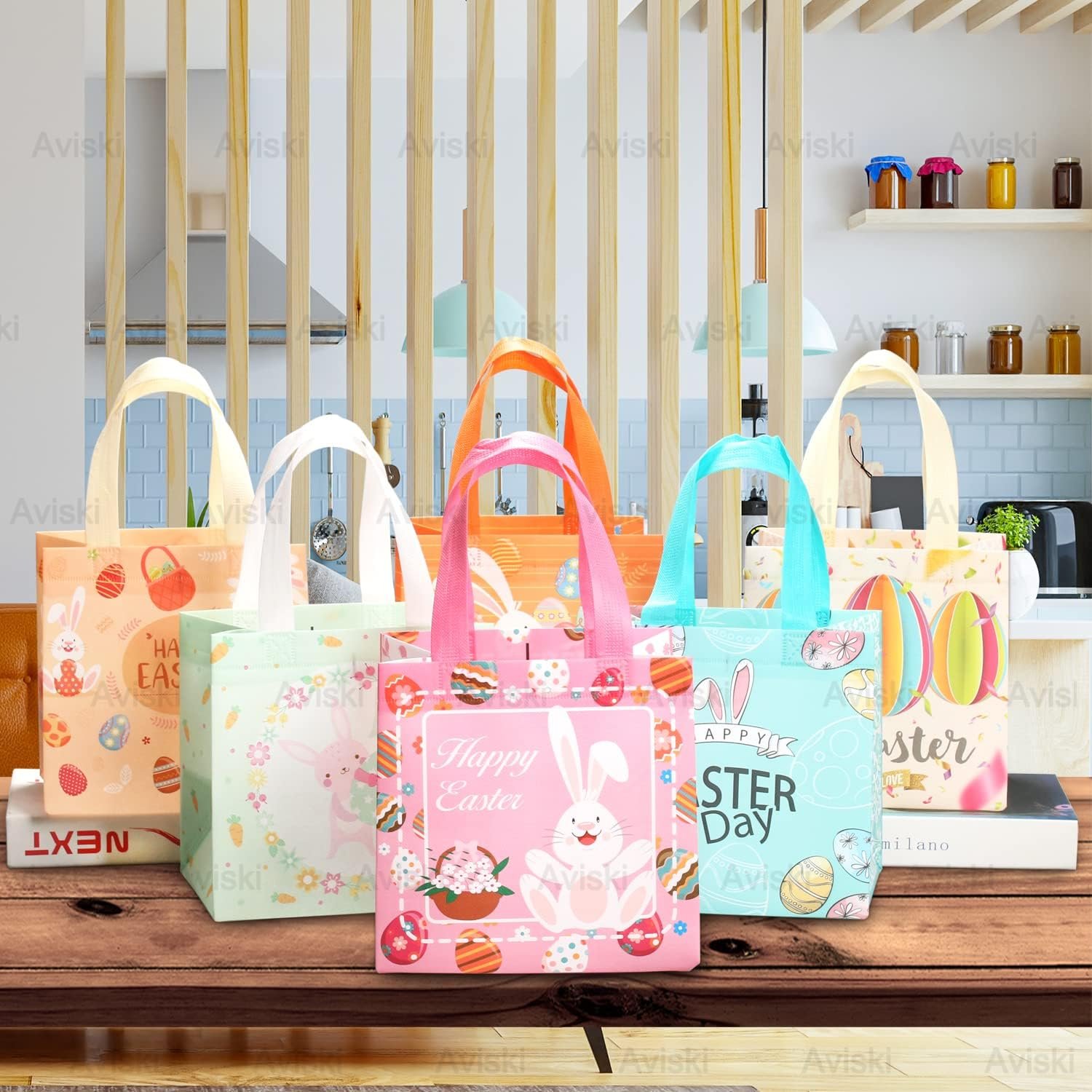 Wholesale 6PCS Easter Egg Hunt Bags Bunny Carrot Chick Designs with Handles Gift Treat Bags Non-Woven Multifunctional Wrapping for Egg Hunt Game Party Supplies Manufacturer Wholesale 6PCS Easter Egg Hunt Bags Bunny Carrot Chick Designs with Handles Gift Treat Bags Non-Woven Multifunctional Wrapping for Egg Hunt Game Party Supplies Manufacturer