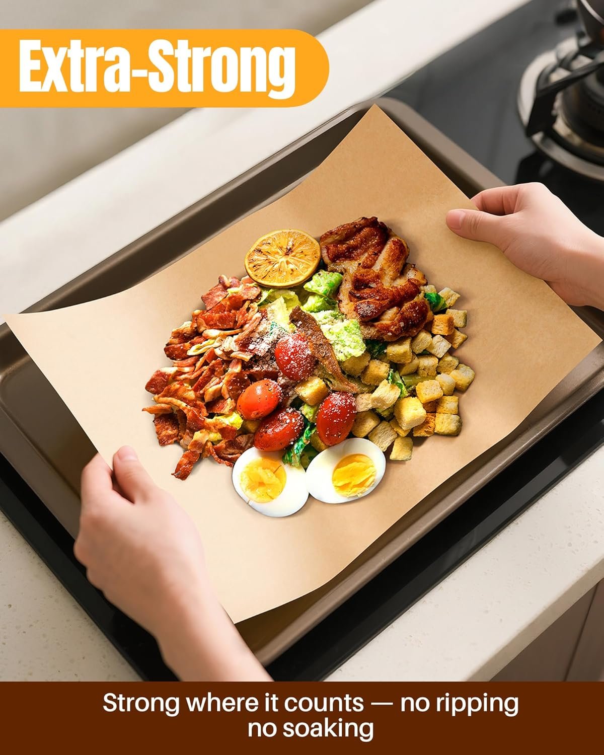 Wholesale 140 Parchment Paper Sheets 9x13 Inch Precut Unbleached Baking Paper for Oven Air Fryer Cookies Bread Pizza Non-Stick Greaseproof Liners Natural Brown Parchment Manufacturer Wholesale 140 Parchment Paper Sheets 9x13 Inch Precut Unbleached Baking Paper for Oven Air Fryer Cookies Bread Pizza Non-Stick Greaseproof Liners Natural Brown Parchment Manufacturer