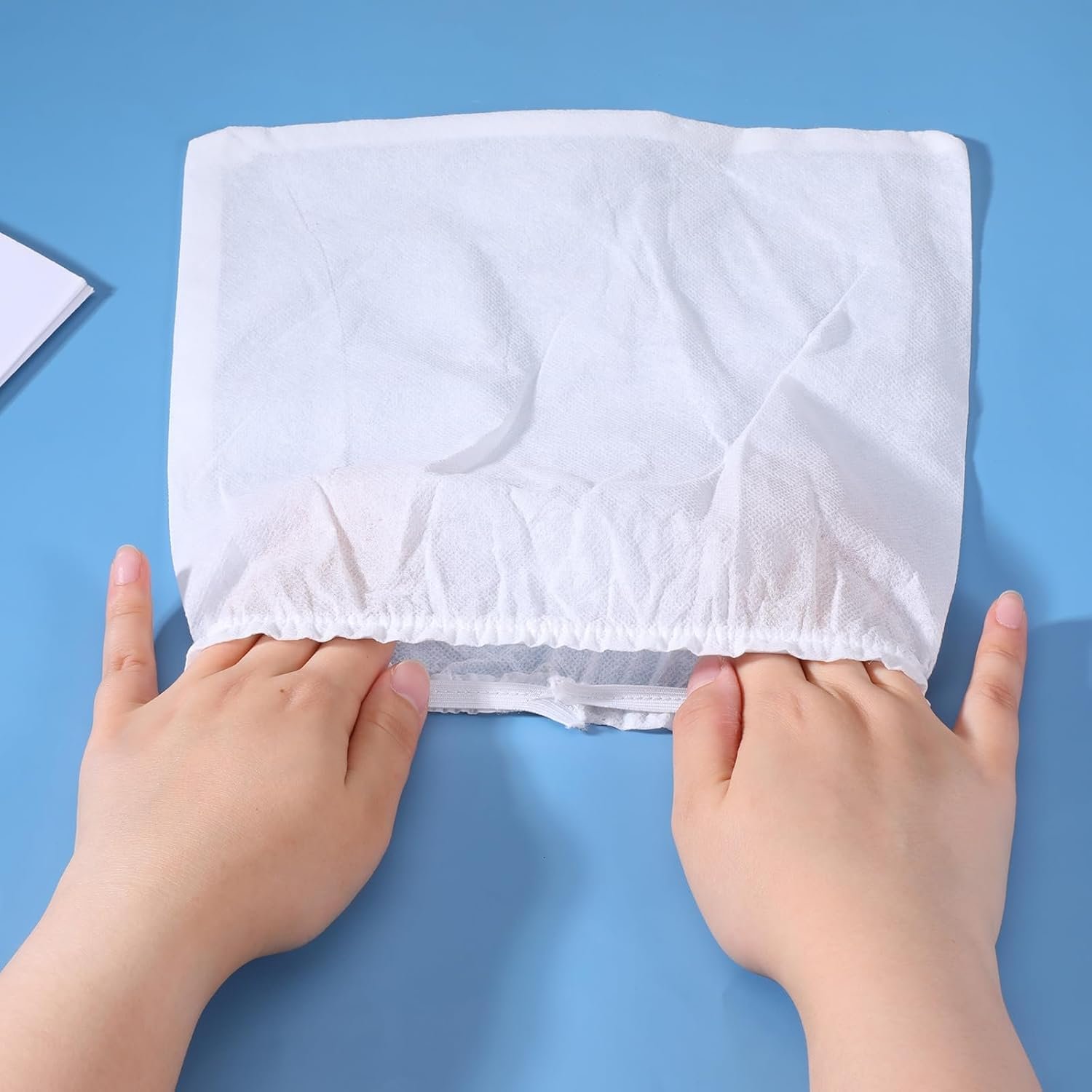 Wholesale 10Pcs White Non-Woven Nail Art Dust Suction Collector Bags Replacement for Nail Salon Equipment Durable Manufacturer