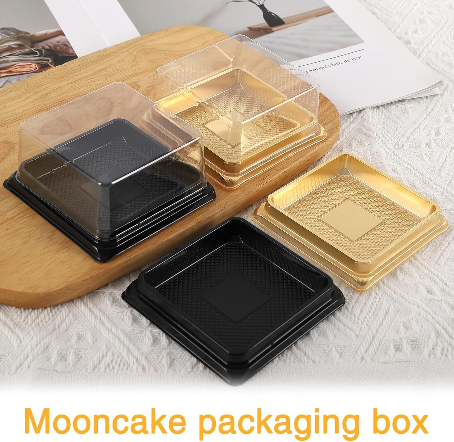 Wholesale 50 Pack Clear Plastic Mini Cake Boxes 3 Inch Bottom x 1-1/2 Inch Height for Gold Cake Pans Muffins Cookies Wedding Birthday Gifts Manufacturer Wholesale 50 Pack Clear Plastic Mini Cake Boxes 3 Inch Bottom x 1-1/2 Inch Height for Gold Cake Pans Muffins Cookies Wedding Birthday Gifts Manufacturer