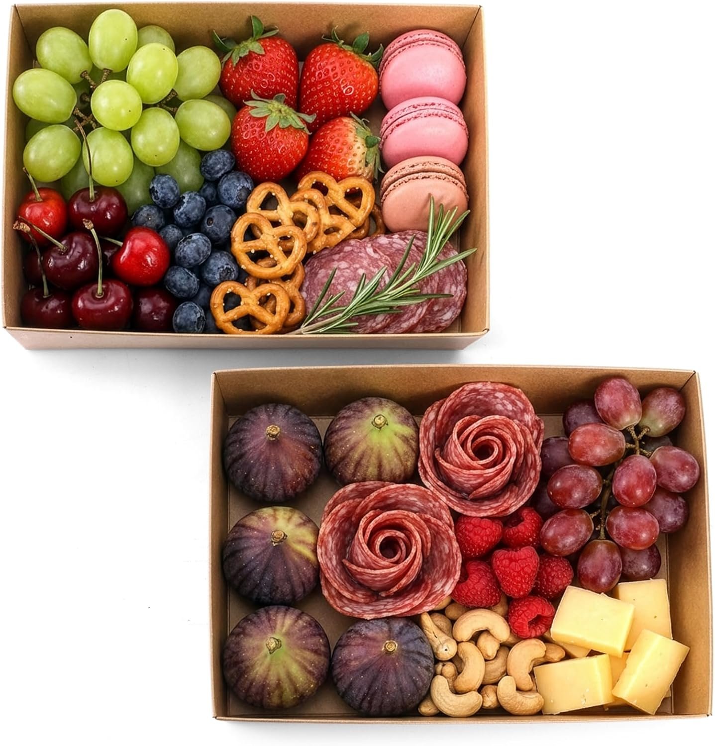 Wholesale 50 Pack 7x5 Inch Brown Paper Charcuterie Boxes with Clear Lids Rope Handles and Stickers Disposable Bakery Dessert Sandwich Food Containers for Cookies Donuts Salad Pastry Strawberries Manufacturer Wholesale 50 Pack 7x5 Inch Brown Paper Charcuterie Boxes with Clear Lids Rope Handles and Stickers Disposable Bakery Dessert Sandwich Food Containers for Cookies Donuts Salad Pastry Strawberries Manufacturer