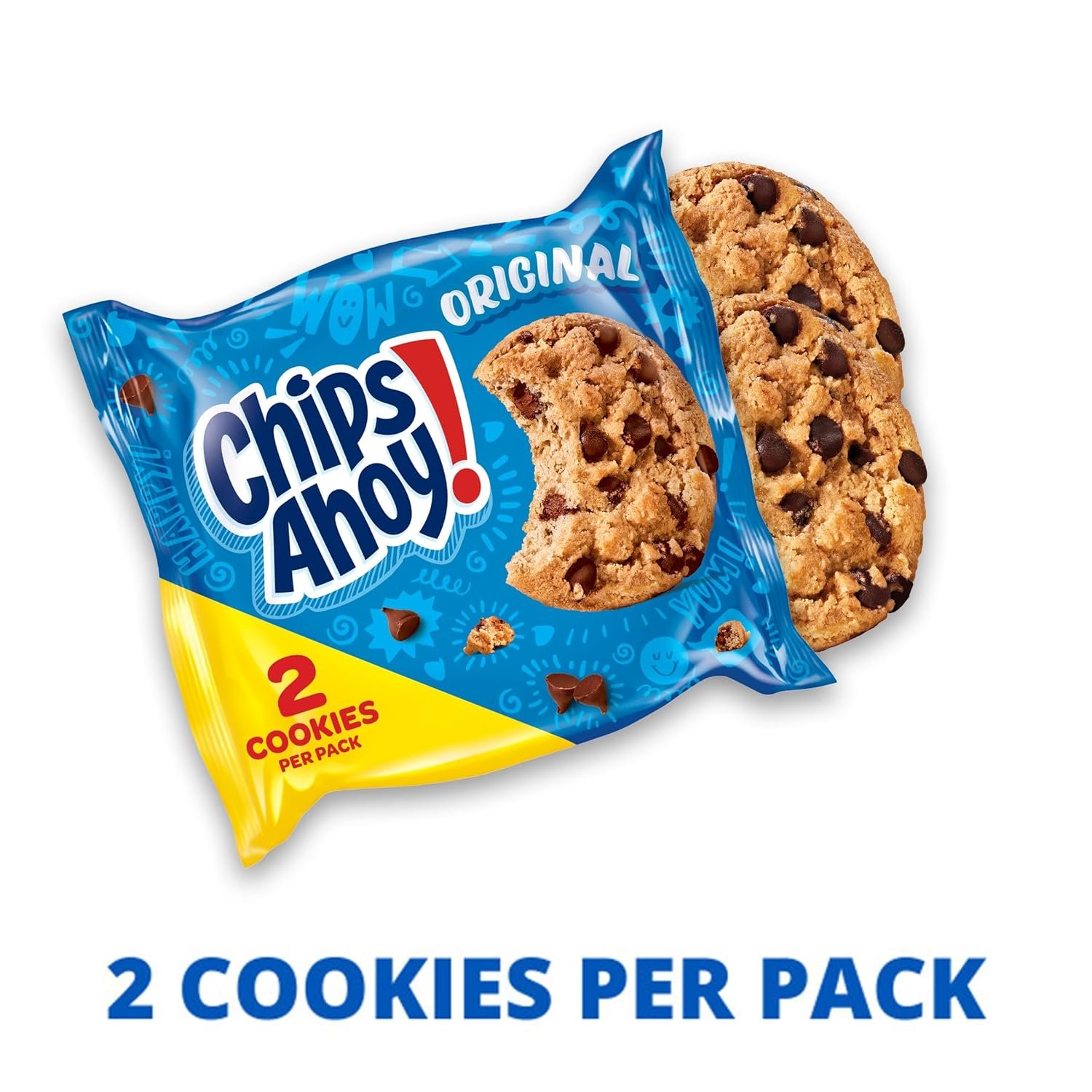 Wholesale Original Chocolate Chip Cookies 20 Snack Packs 2 Cookies Per Pack Manufacturer