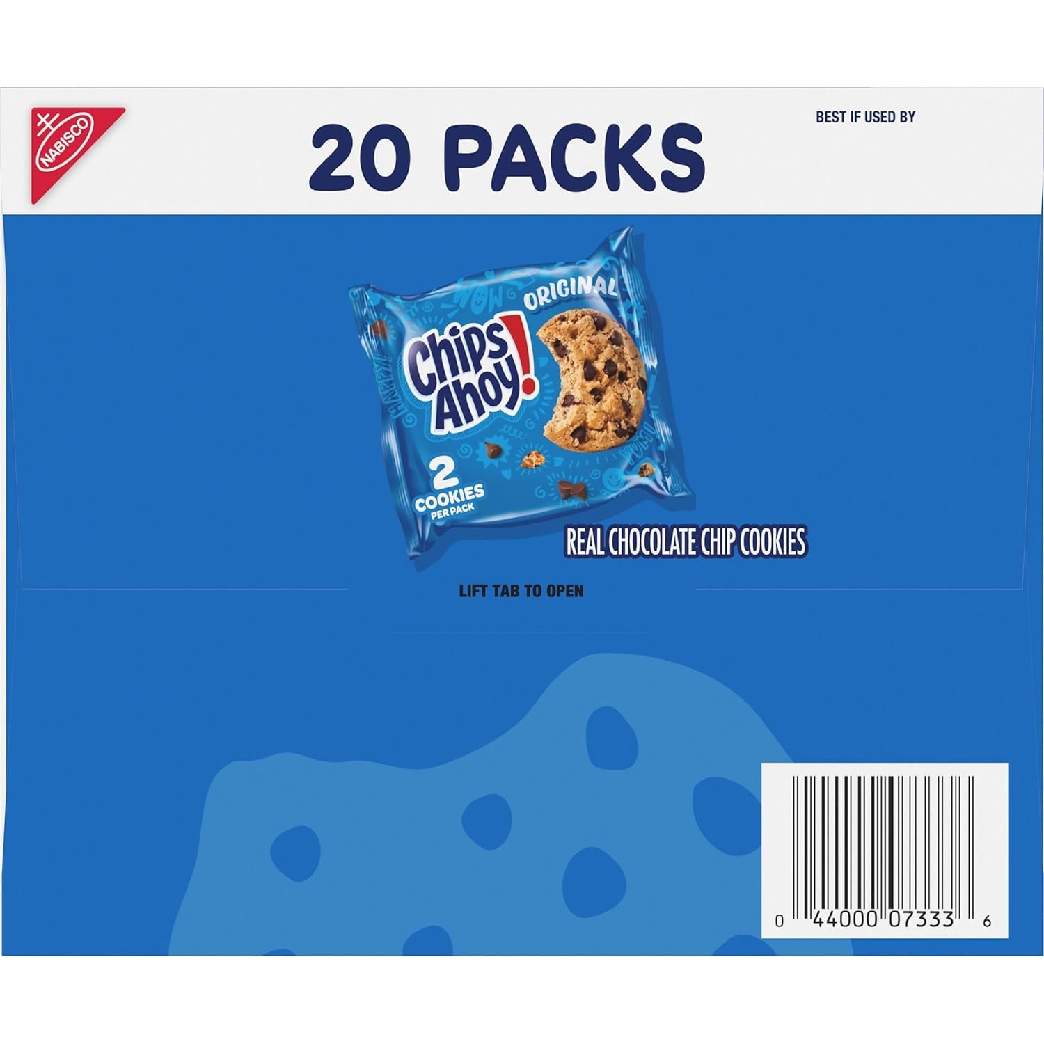 Wholesale Original Chocolate Chip Cookies 20 Snack Packs 2 Cookies Per Pack Manufacturer