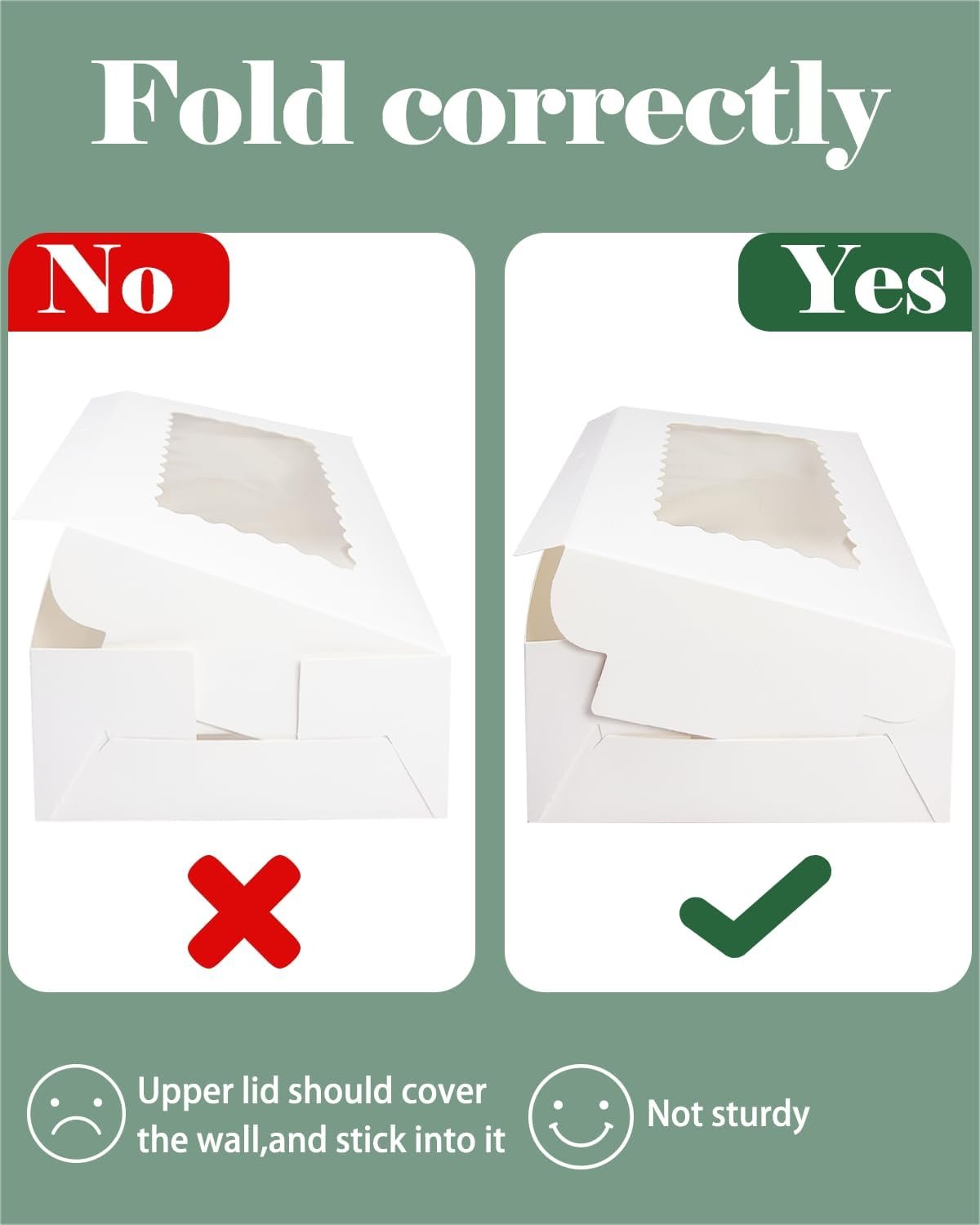 Wholesale 50Pcs White Cookie Box with Window 9x6x2.5 Inch Pastry Macaron Bakery Packaging Manufacturer