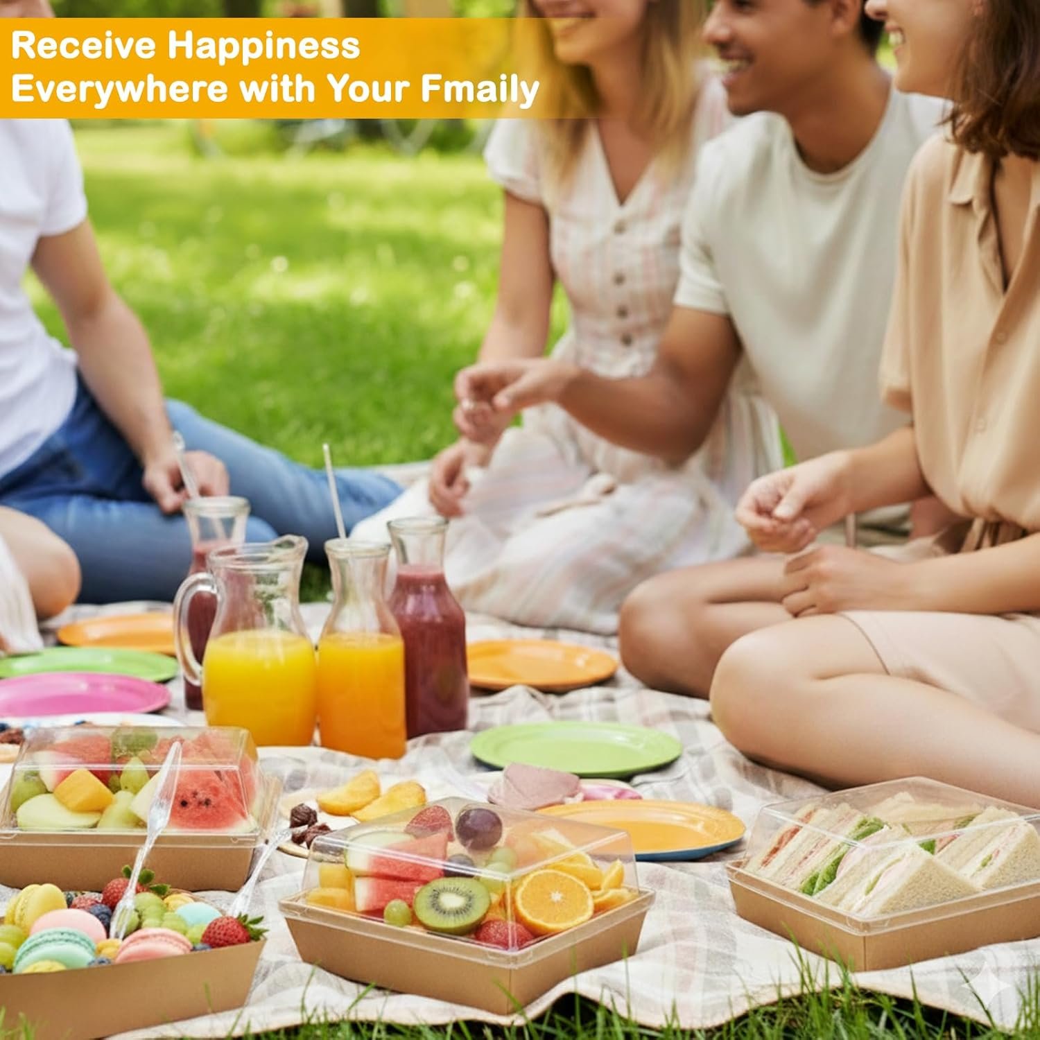 Wholesale 50Pcs 5 Inch Small Charcuterie Boxes with Clear Lids Disposable Mini Bakery Containers To Go Food Paper Boxes for Sandwiches Cookies Pastries Cake Slices Brown Factory