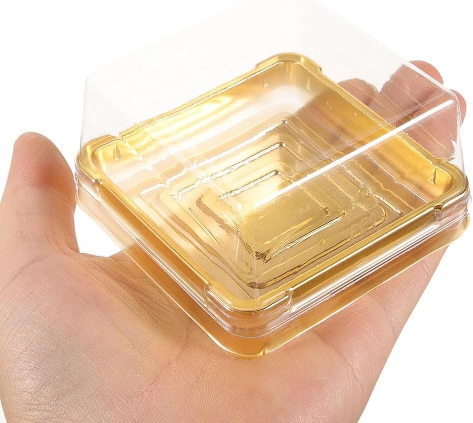 Wholesale Clear Plastic Mini Cake Boxes Square Cupcake Holders Mini Dessert Packaging with Lids for Cupcakes Macarons Muffins 25 Pack Manufacturer Wholesale Clear Plastic Mini Cake Boxes Square Cupcake Holders Mini Dessert Packaging with Lids for Cupcakes Macarons Muffins 25 Pack Manufacturer
