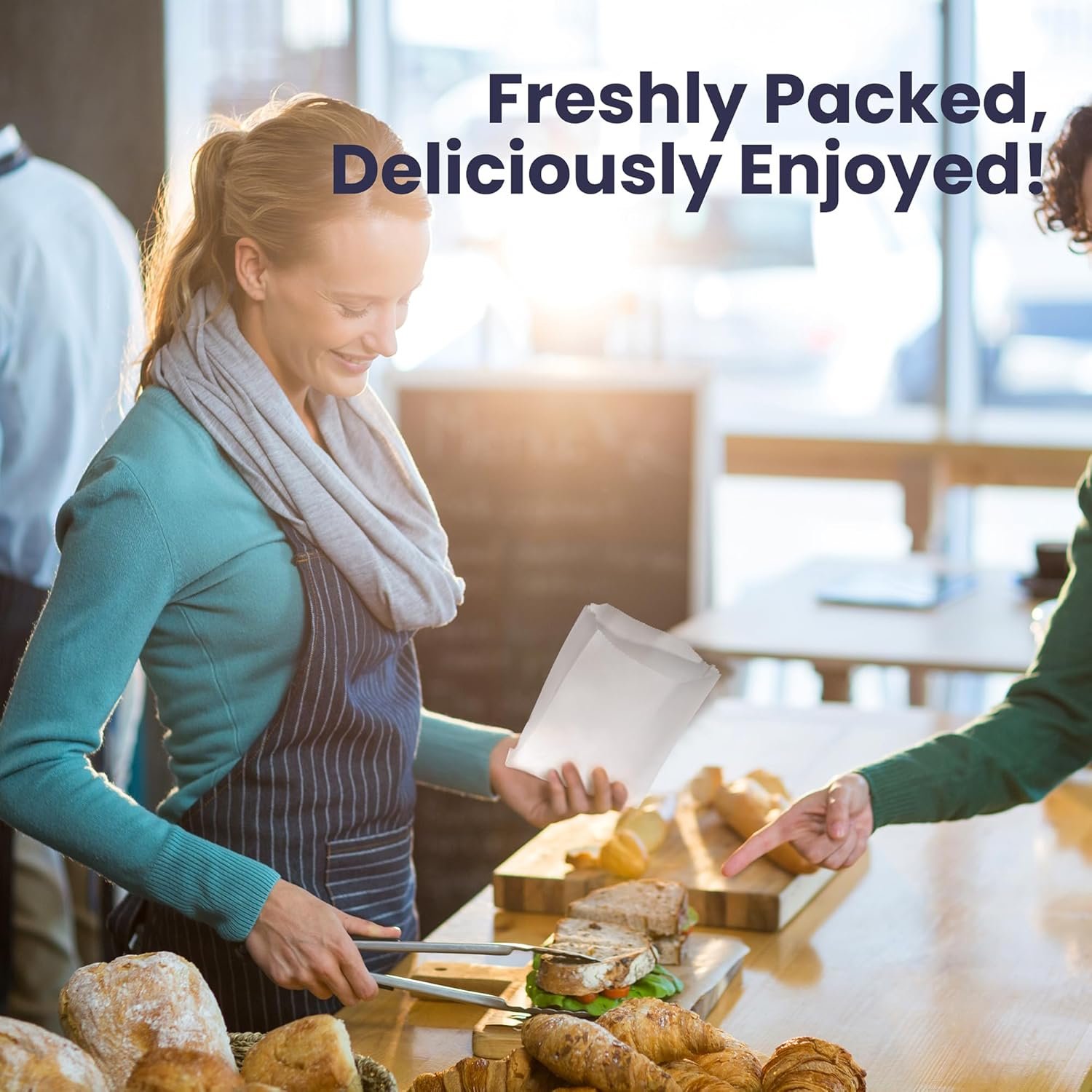 Wholesale 1000 Pack 7 x 6 Inch Greaseproof Paper Sandwich Bags Food Grade Recyclable Snack Pastry Bags Cookie Sleeves Bakery Donut Packaging Manufacturer Wholesale 1000 Pack 7 x 6 Inch Greaseproof Paper Sandwich Bags Food Grade Recyclable Snack Pastry Bags Cookie Sleeves Bakery Donut Packaging Manufacturer