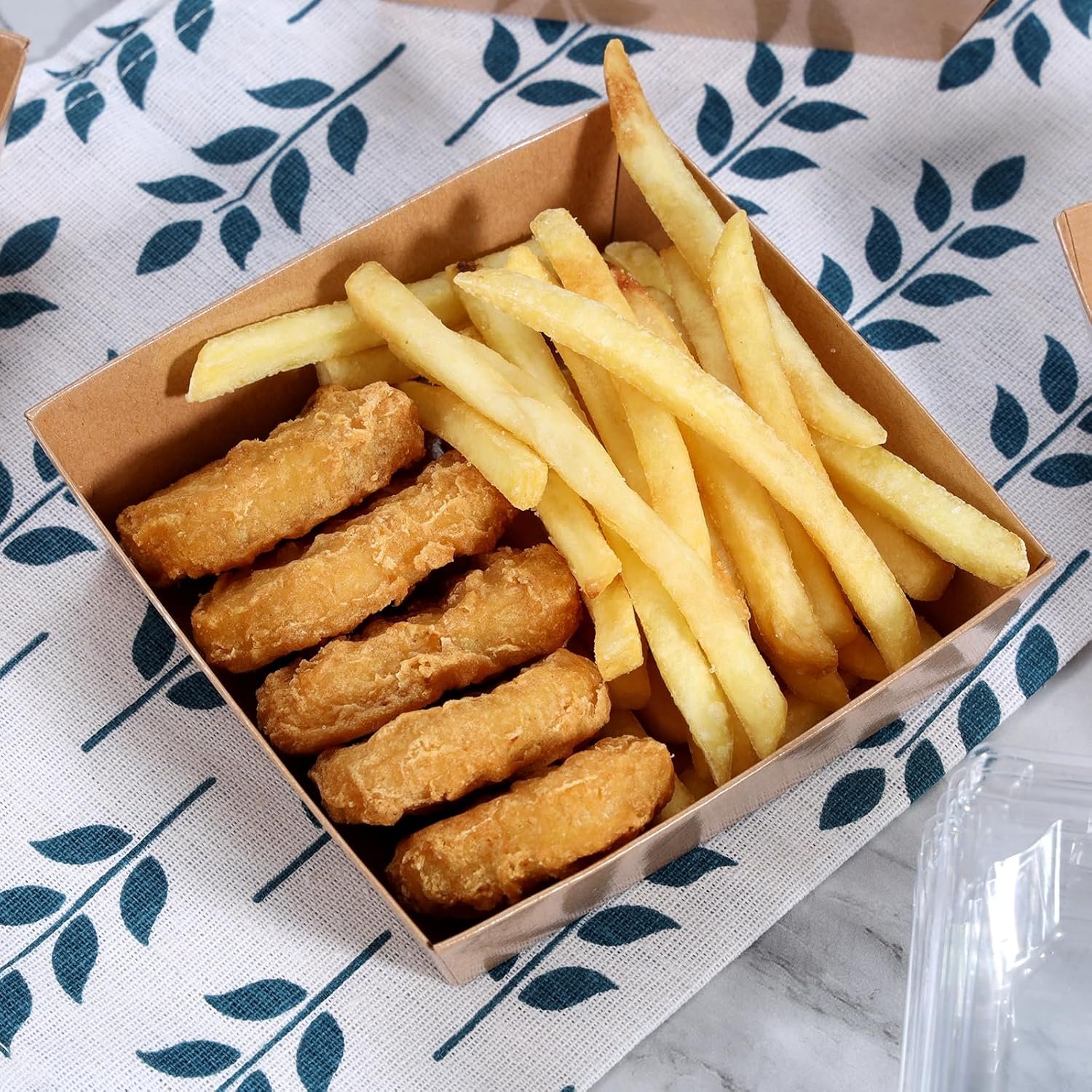 Wholesale Mini Charcuterie Boxes with Clear Lids 4.5x4.5 Inches 20 Pack Brown Square Disposable Bakery Dessert Food Containers for Wedding Party Strawberries Cookies Manufacturer Wholesale Mini Charcuterie Boxes with Clear Lids 4.5x4.5 Inches 20 Pack Brown Square Disposable Bakery Dessert Food Containers for Wedding Party Strawberries Cookies Manufacturer