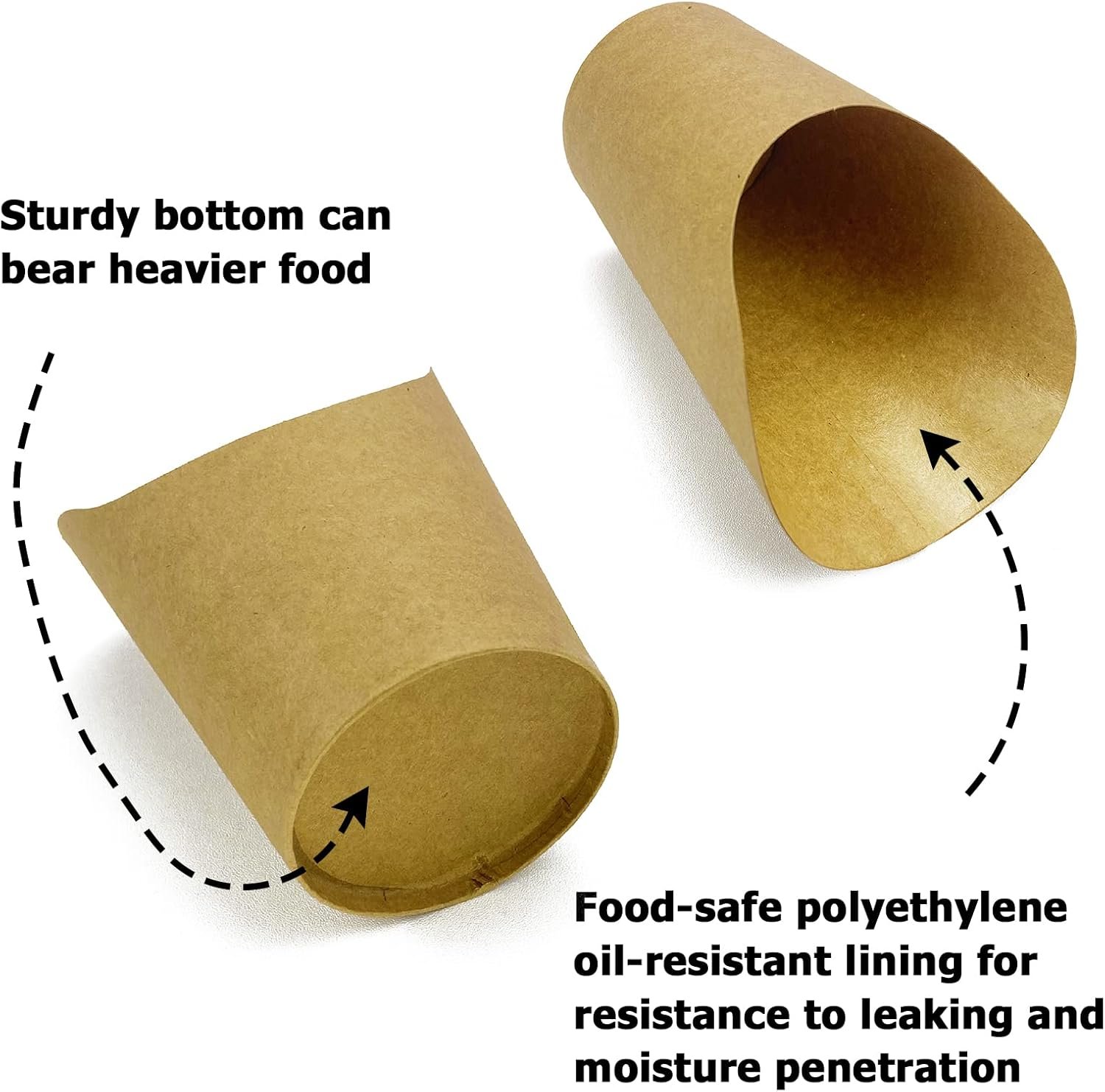 Wholesale 100 Pack 12oz Disposable Paper French Fry Cups Charcuterie Holders for All Occasions Manufacturer