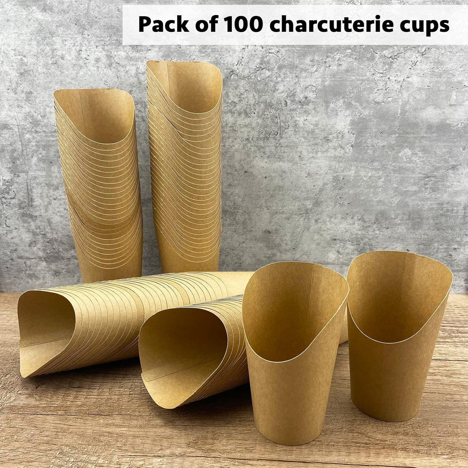 Wholesale 100 Pack 12oz Disposable Paper French Fry Cups Charcuterie Holders for All Occasions Manufacturer